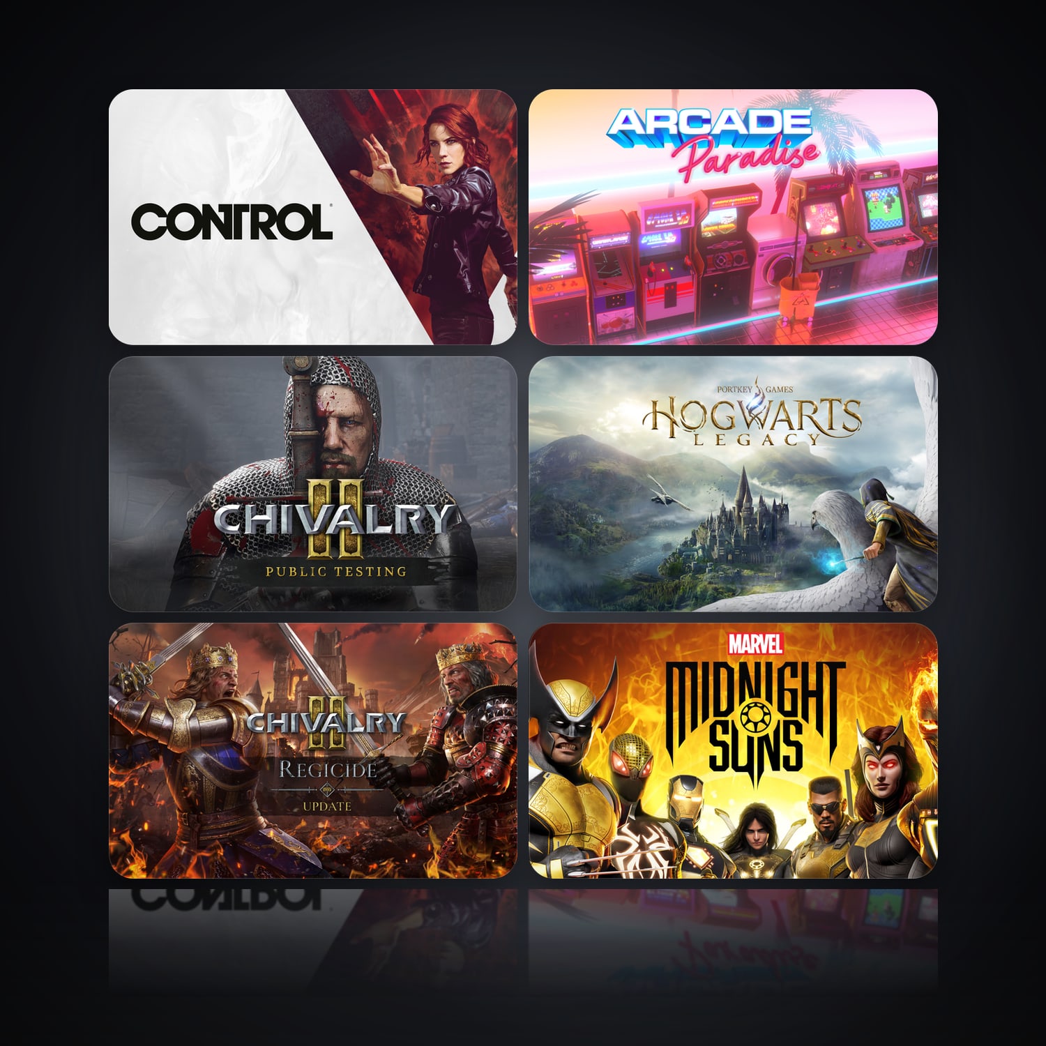 Control & Arcade Paradise | 8 Games — HabibiAccounts