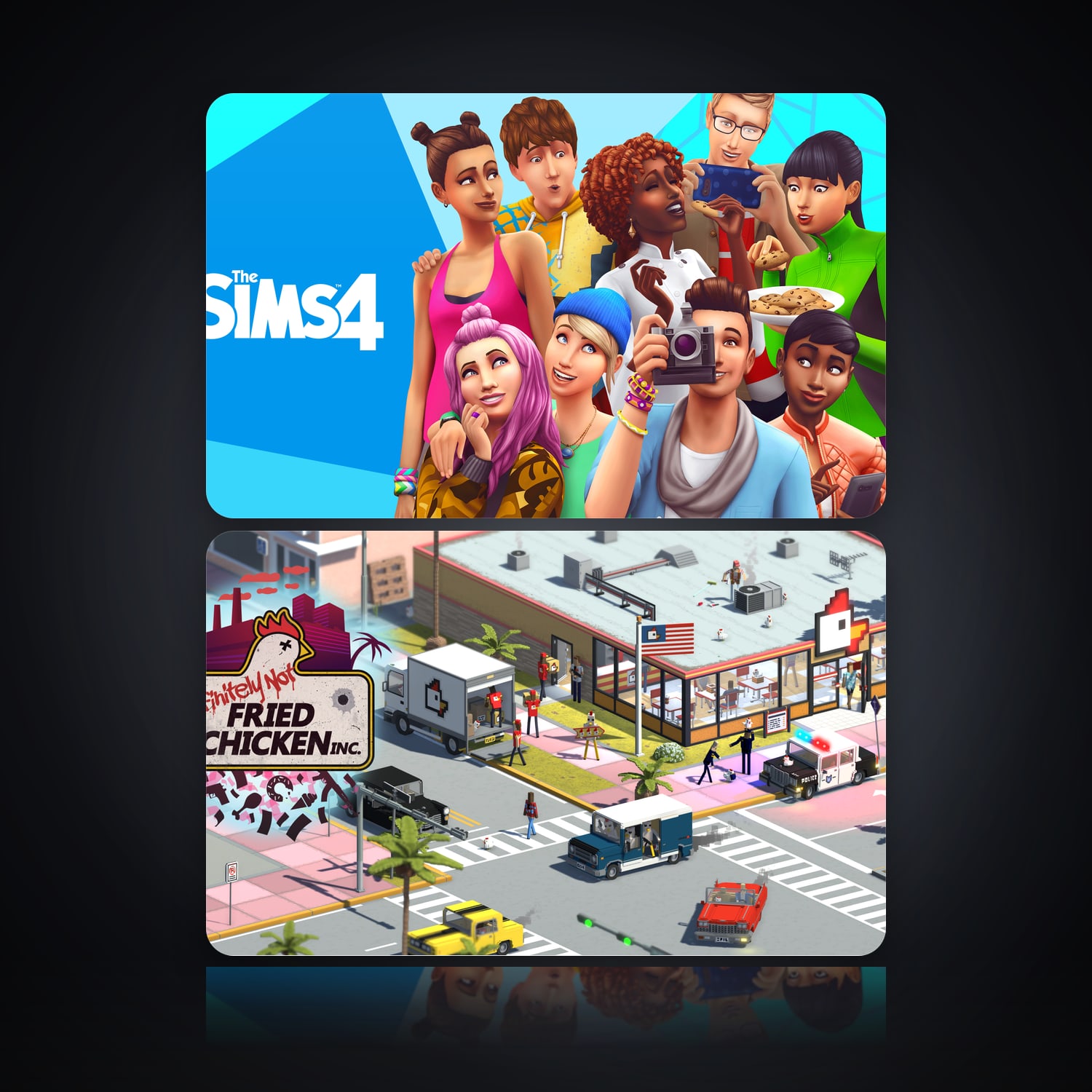 The Sims 4 & Definitely Not Fried Chicken | 2 Games — HabibiAccounts