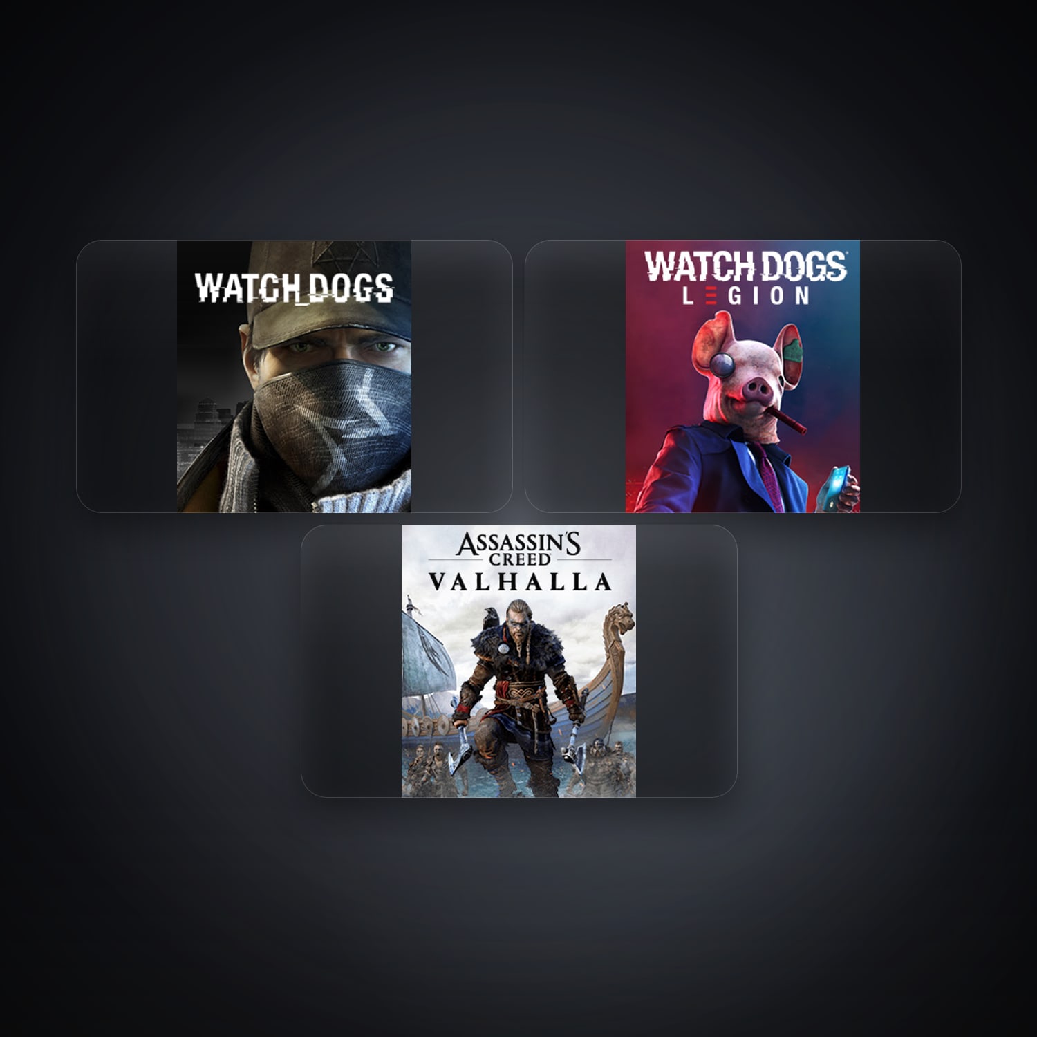 Ubisoft Watch_Dogs + Watch Dogs: Legion — GB — 3 games — HabibiAccounts