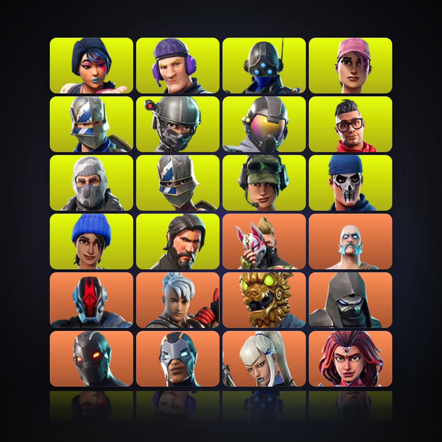 Fortnite | 152 Skins | 750 V-Bucks | Level 1416 | 704 Wins — HabibiAccounts