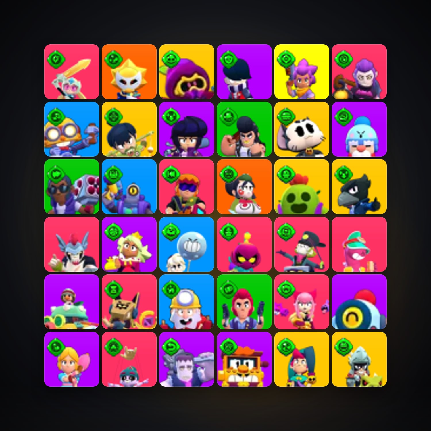 Supercell account: 107 Brawlers | 90.3K Trophies — HabibiAccounts