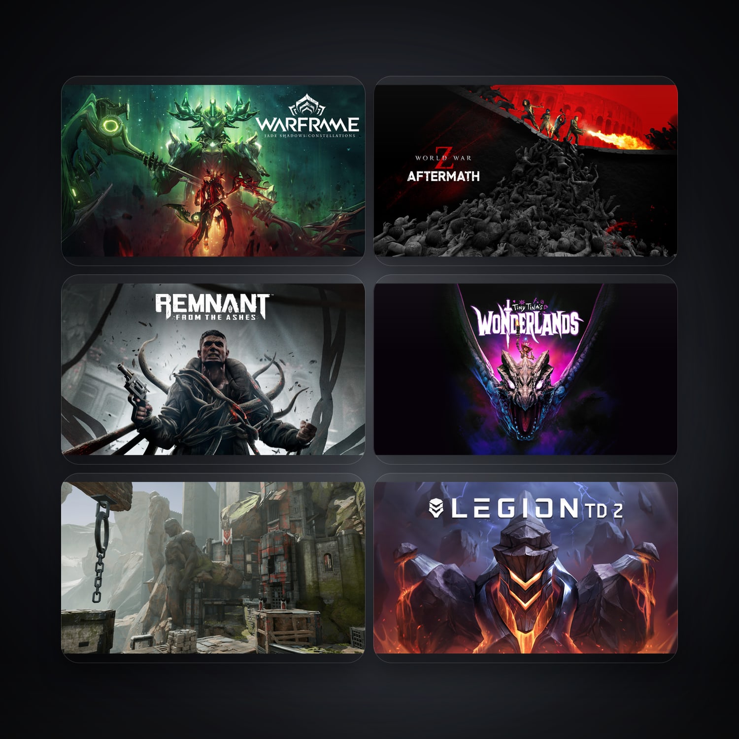 Epic Warframe + World War Z — VN — 228 games — HabibiAccounts