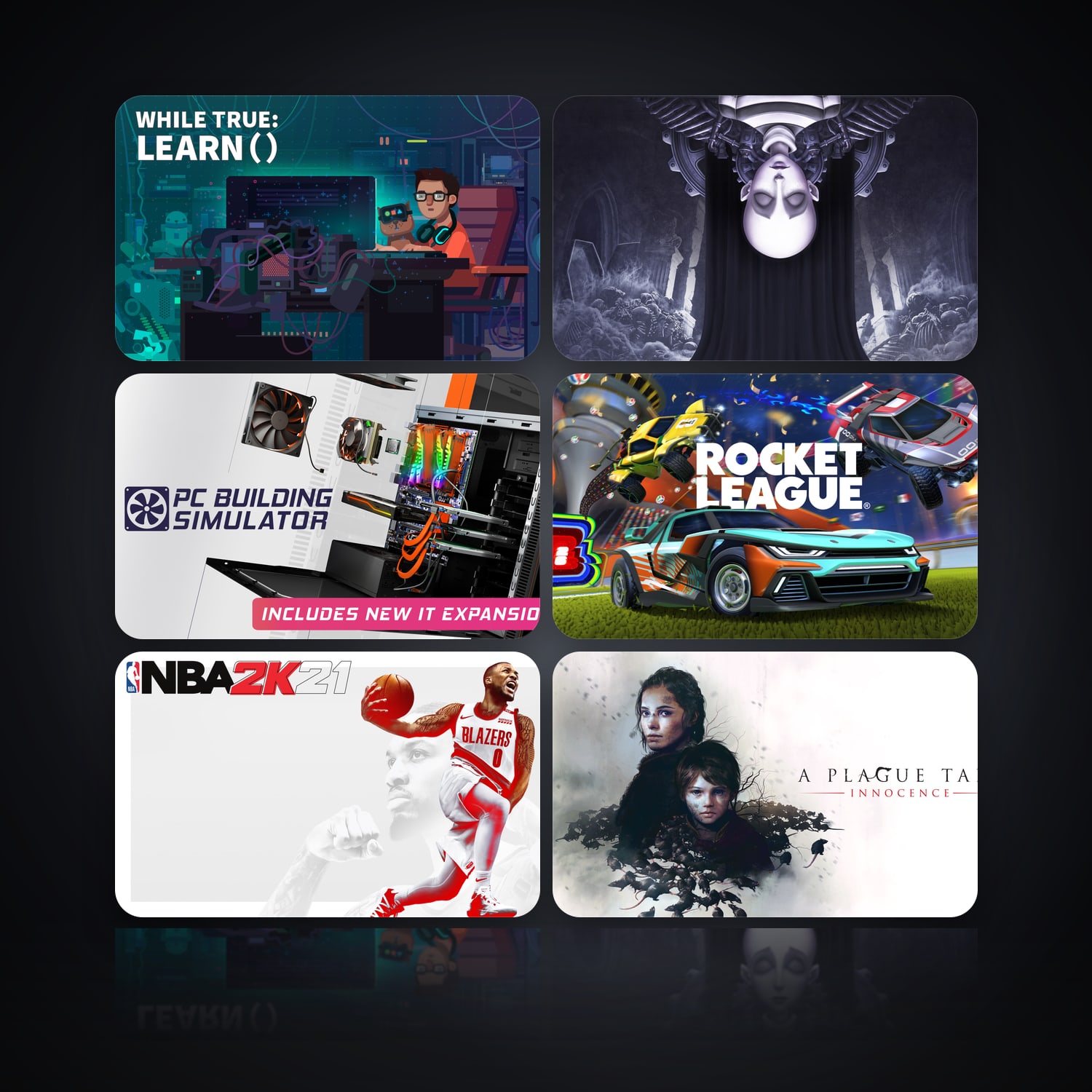 while True: learn() & DARQ | 28 Games — HabibiAccounts