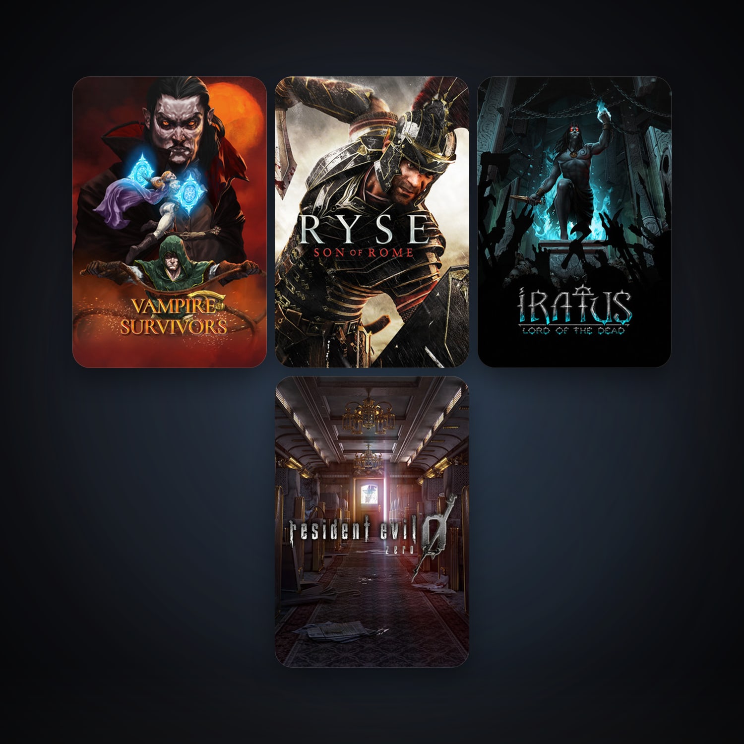 Ryse: Son of Rome + Resident Evil / biohazard HD REMASTER, 8 games, clean — HabibiAccounts