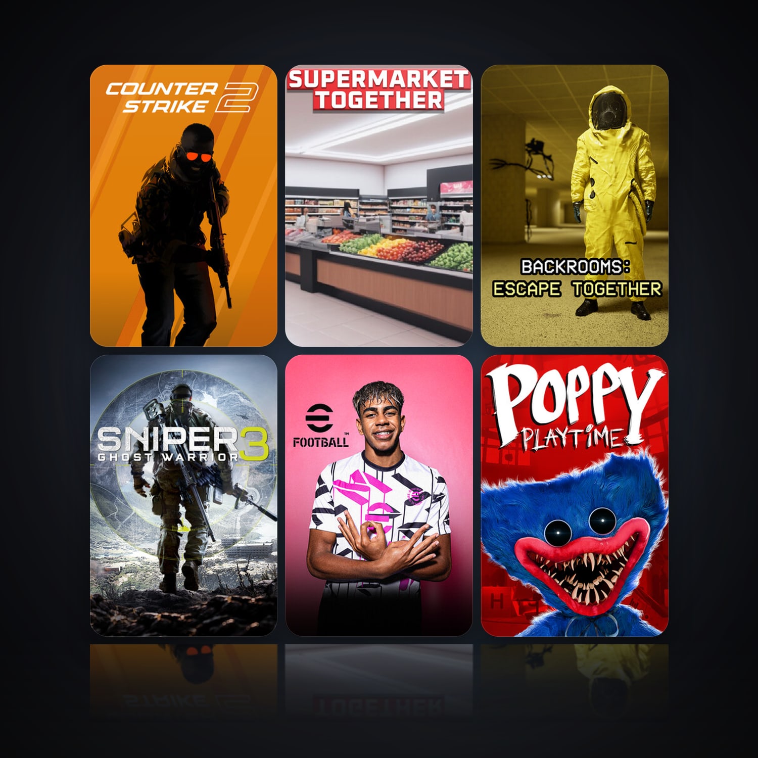 CS2 Prime & Supermarket Together | 25 Games | Clean — HabibiAccounts
