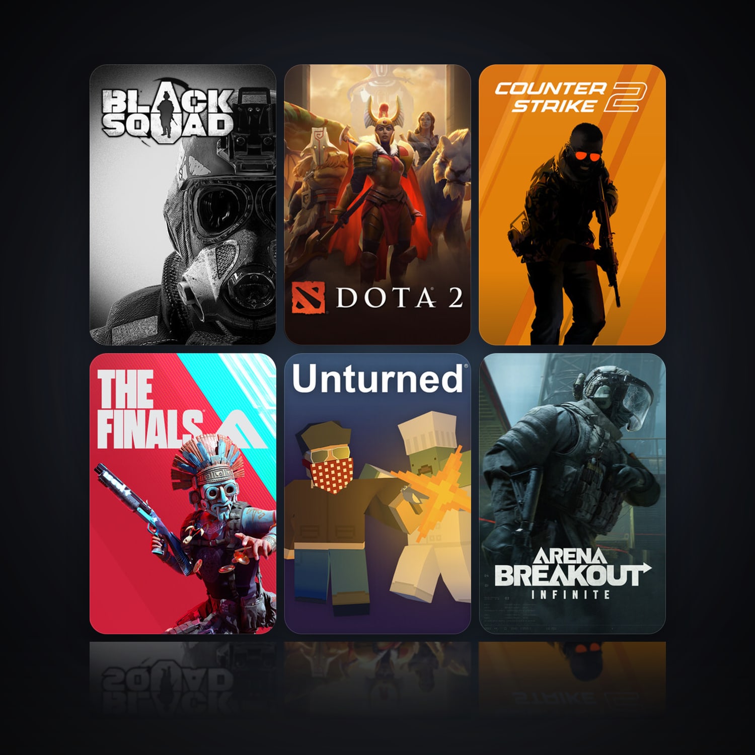 Black Squad & Dota 2 | 31 Games | Clean — HabibiAccounts