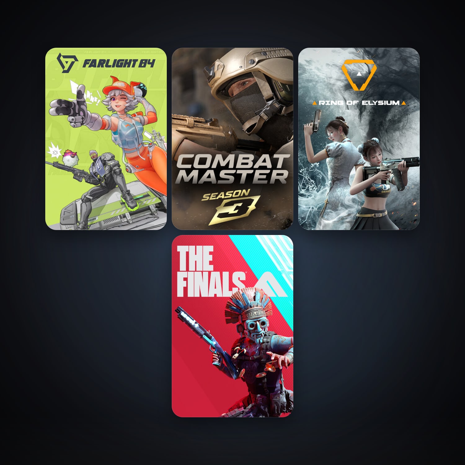 هالحساب ستيم فلين، Ring of Elysium وFarlight 84، 8 لعبة، صامد واضح — HabibiAccounts