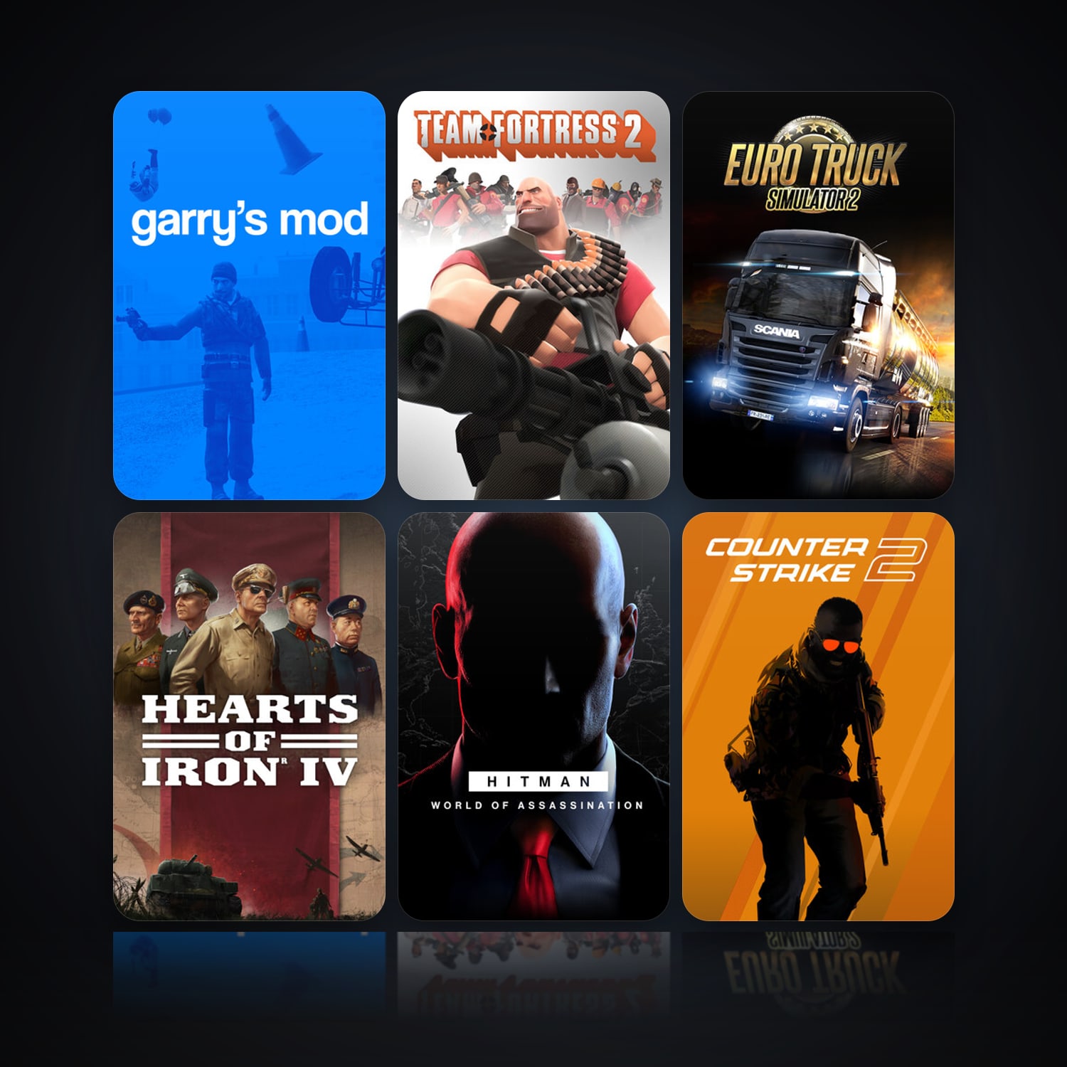 Garry's Mod & Team Fortress 2 | 35 Games | Clean — HabibiAccounts