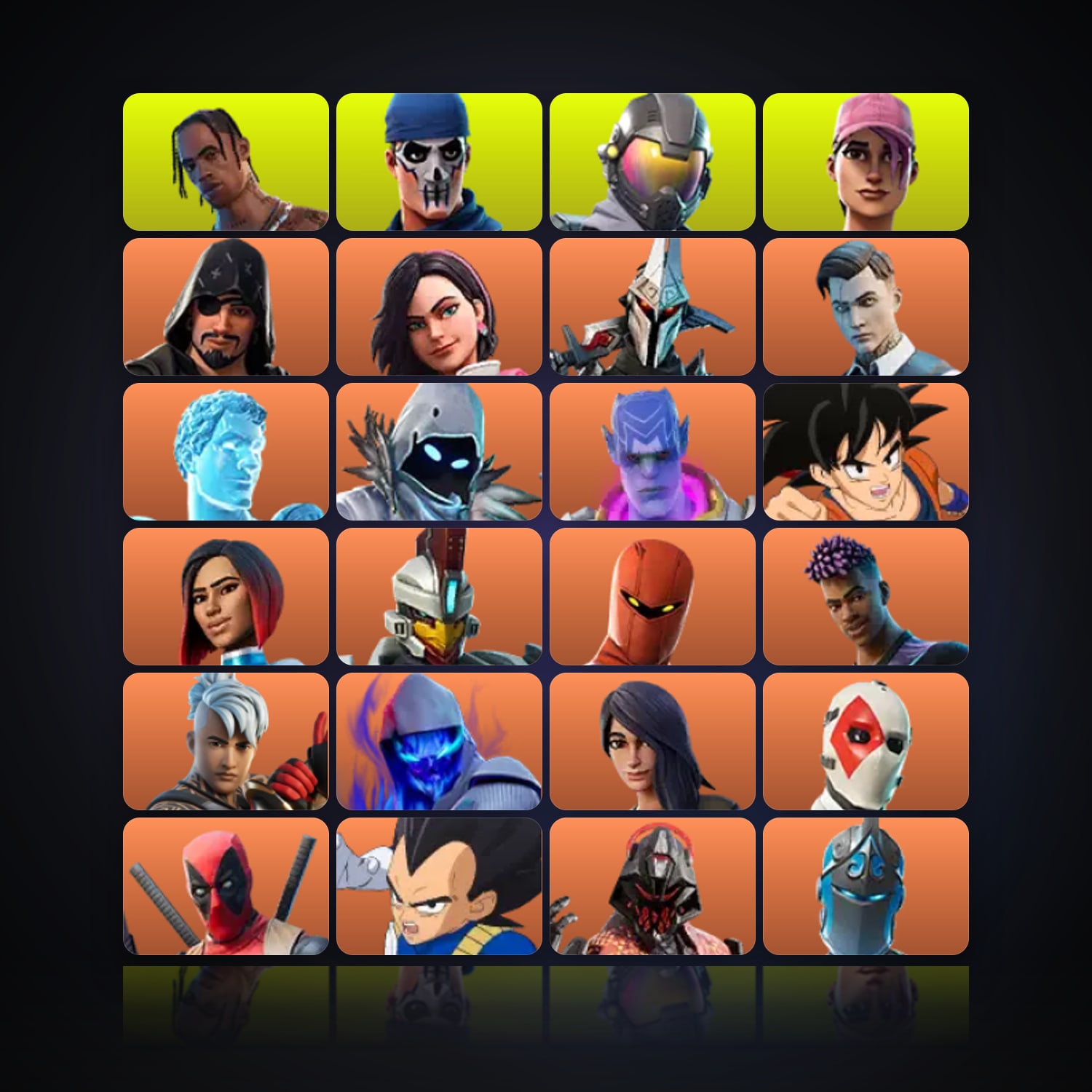 Fortnite | 199 Skins | 1.8K V-Bucks | Level 1842 | 119 Wins — HabibiAccounts