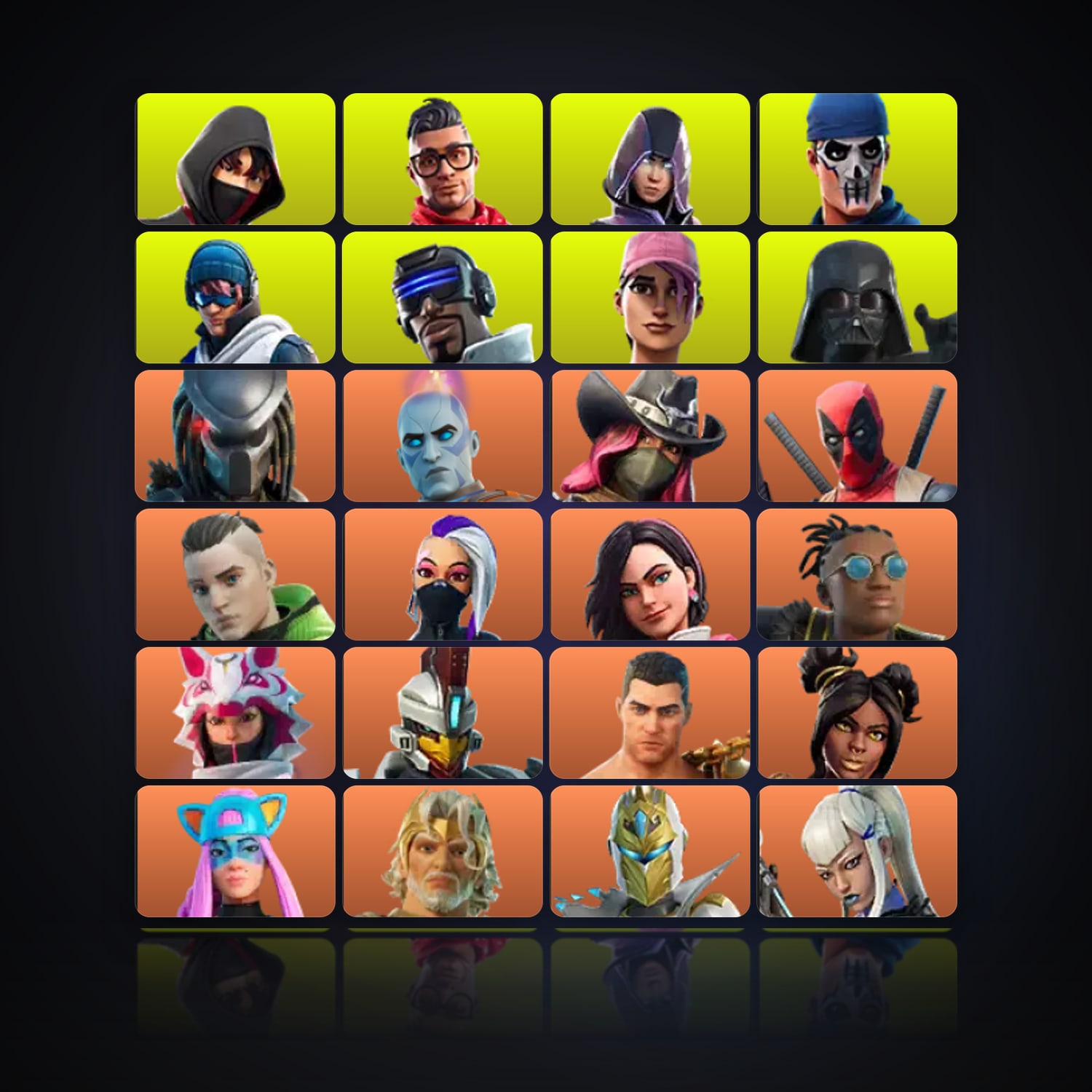 Fortnite | 449 Skins | 400 V-Bucks | Level 4118 | 331 Wins — HabibiAccounts