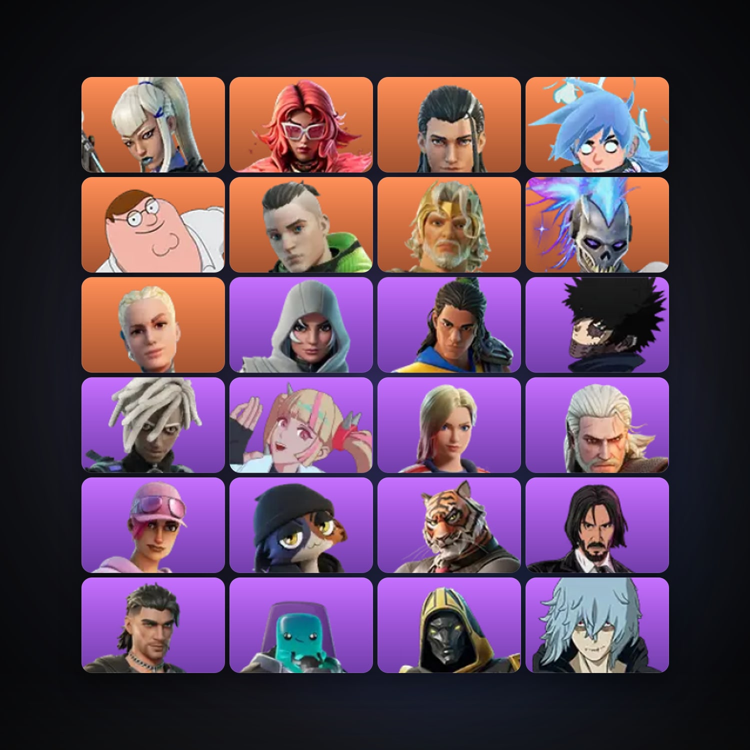 Fortnite | 81 Skins | 1.1K V-Bucks | Level 2739 | 119 Wins — HabibiAccounts