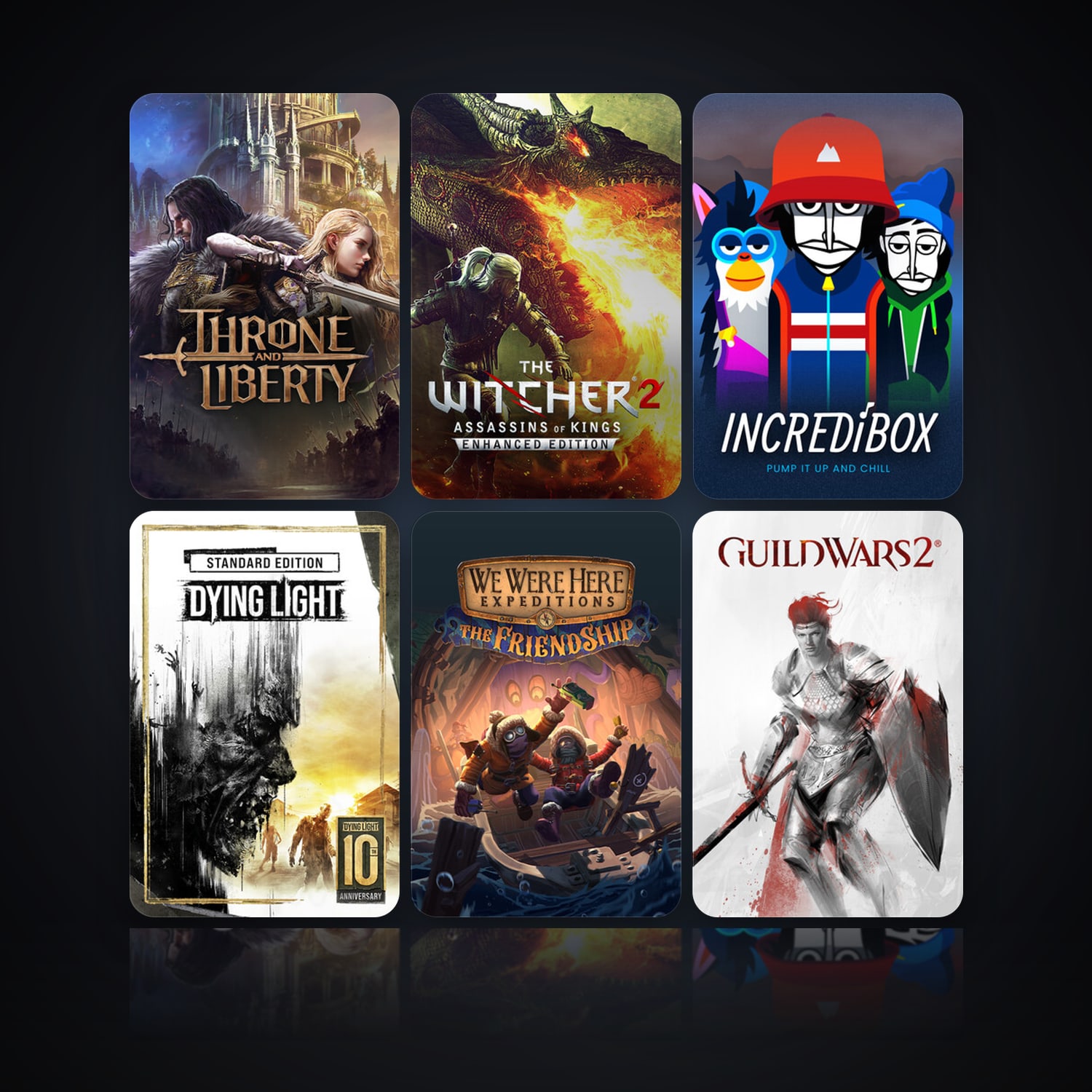 THRONE AND LIBERTY & The Witcher 2: Assassins of Kings Enhanced Edition | 19 Games | Clean — HabibiAccounts
