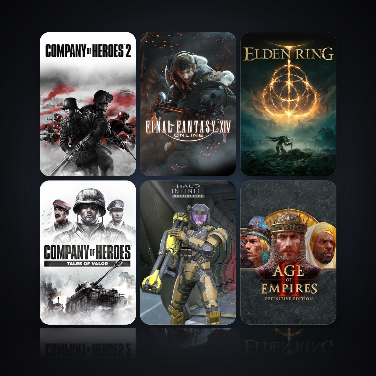 Company of Heroes 2 & FINAL FANTASY XIV Online | 27 Games | Clean — HabibiAccounts
