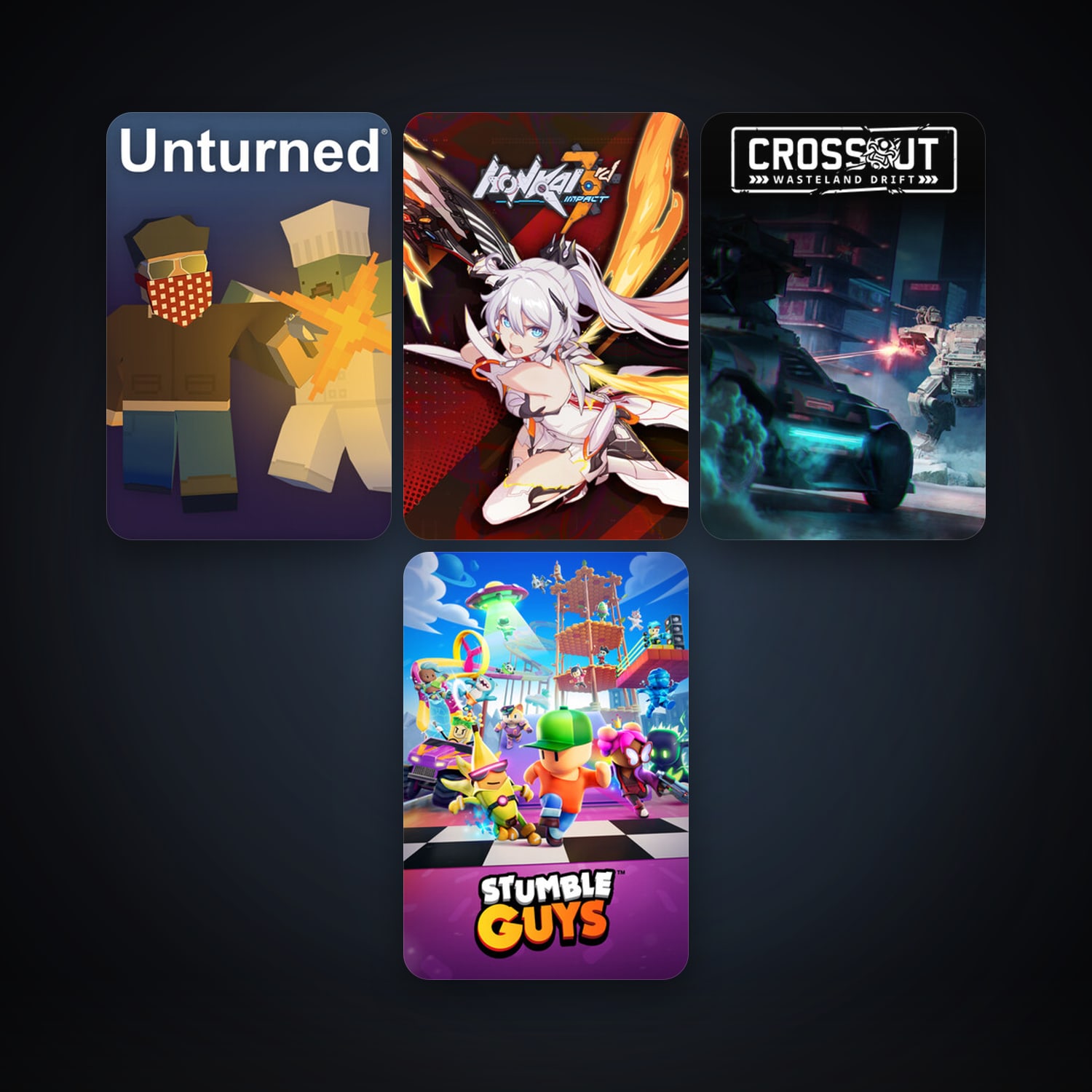 Unturned & Free CS2 (No Prime) | 11 Games | Clean — HabibiAccounts