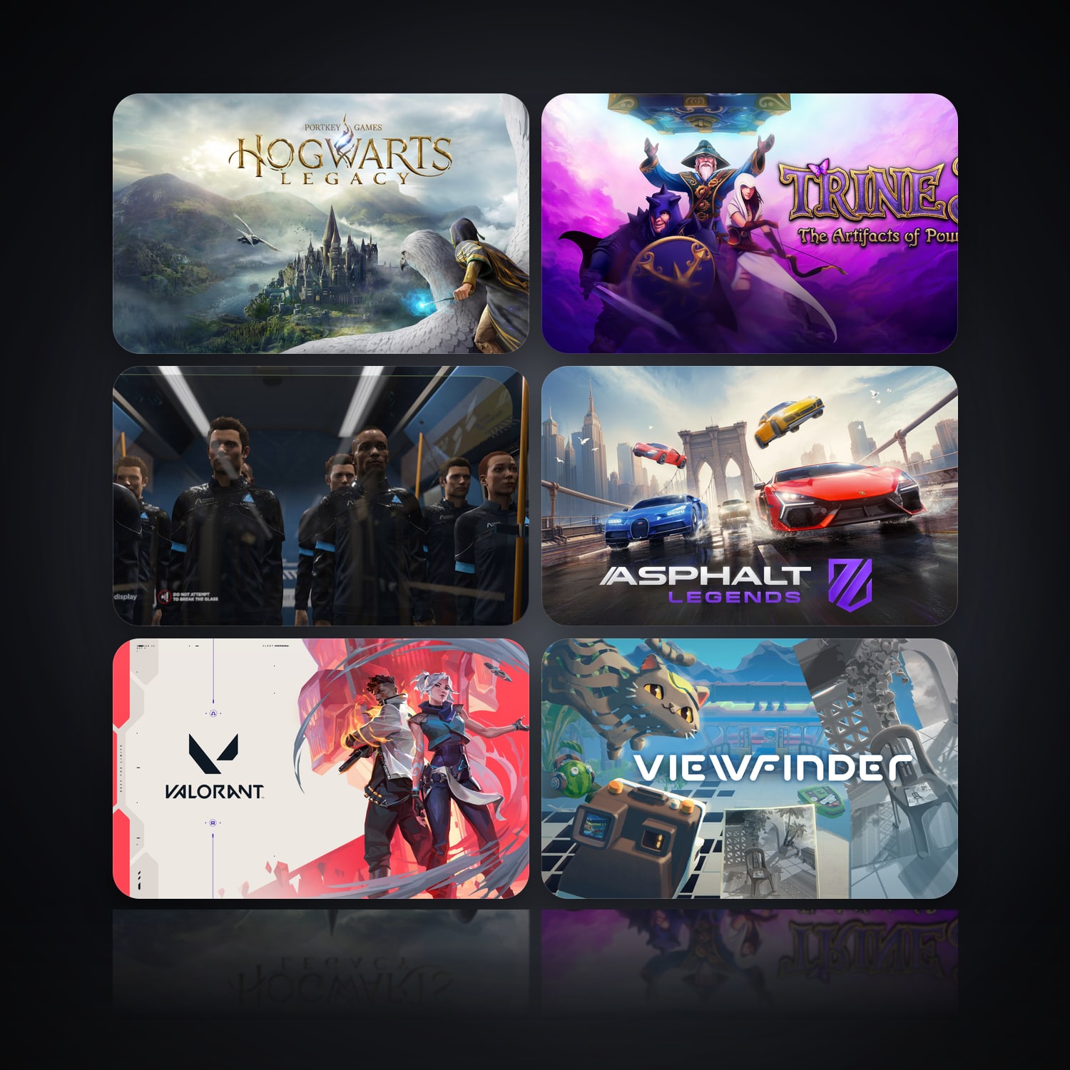 Hogwarts Legacy & Trine 3: The Artifacts of Power | 21 Games — HabibiAccounts