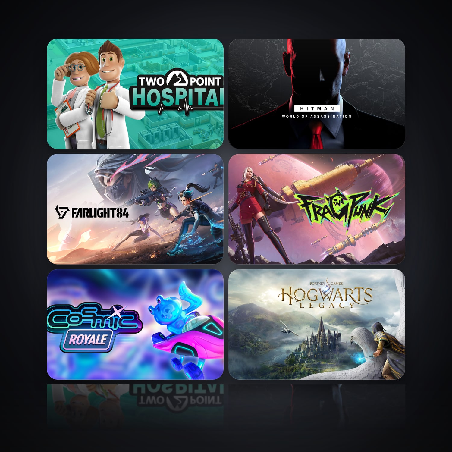 Two Point Hospital & HITMAN 3 | 33 Games — HabibiAccounts