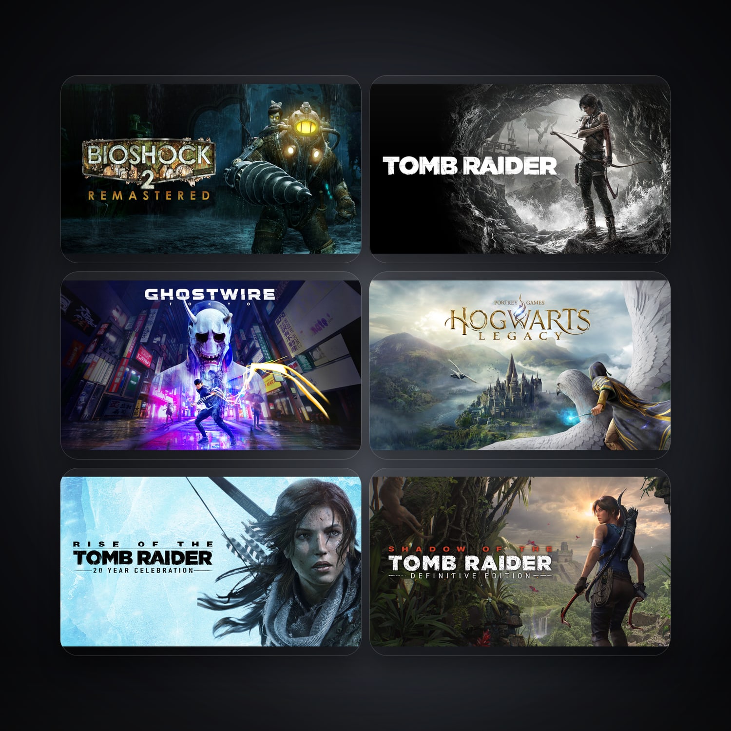 BioShock 2 Remastered & Tomb Raider GAME OF THE YEAR EDITION | 7 Games — HabibiAccounts