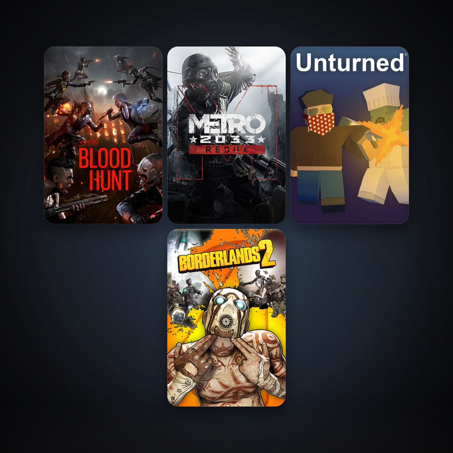 Free CS2 (No Prime) + Borderlands 2, 7 games, clean — HabibiAccounts