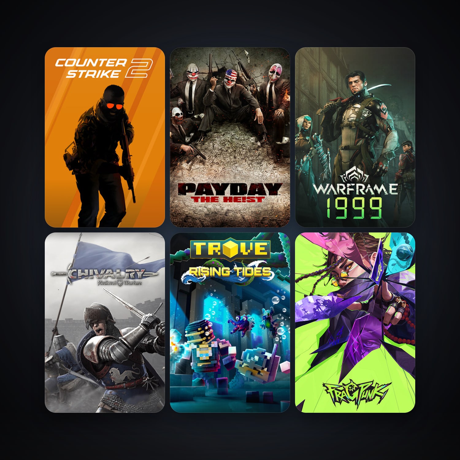 CS2 Prime + PAYDAY The Heist, 29 games, clean — HabibiAccounts