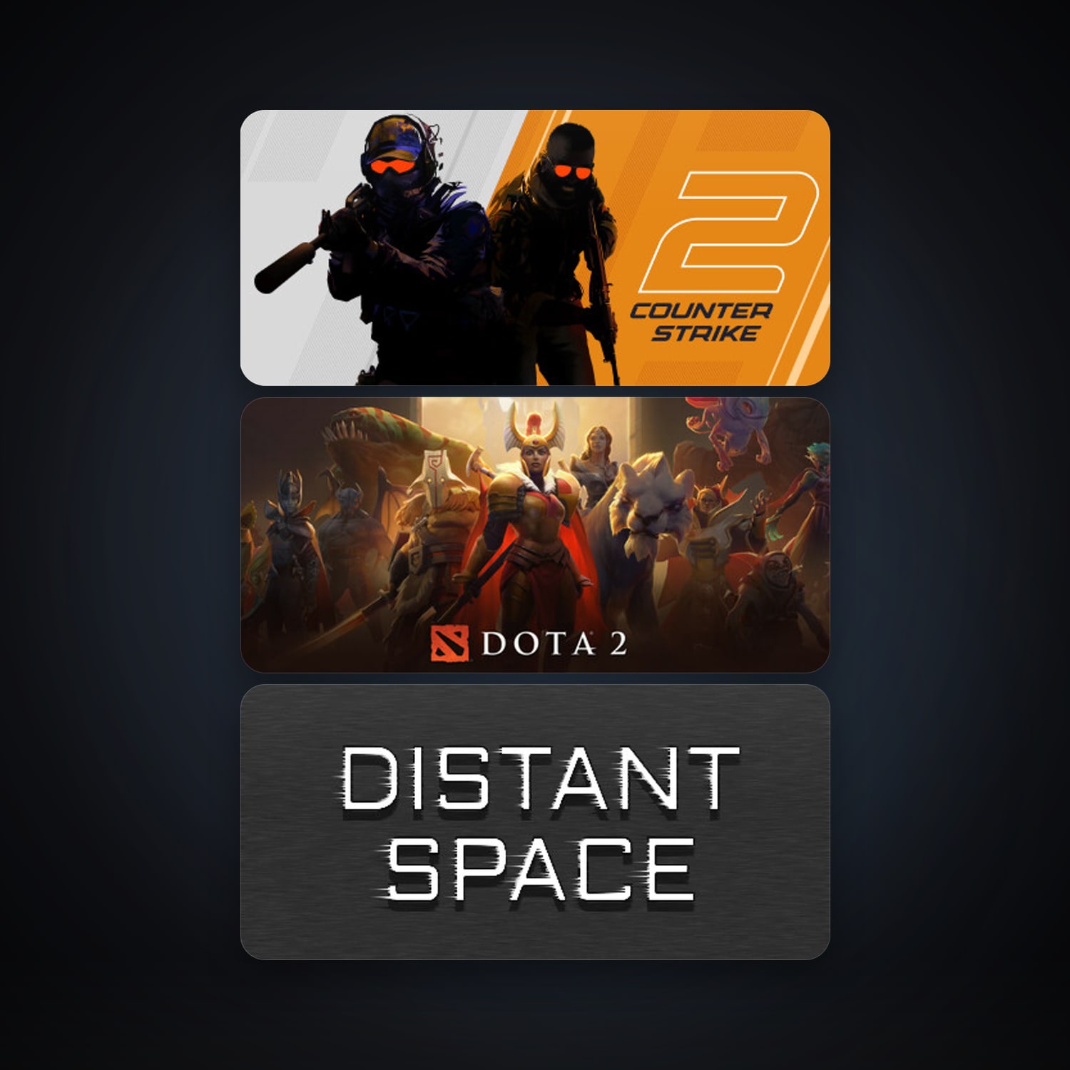هالحساب ستيم فلين، Dota 2 وCS2 Prime، 4 لعبة، صامد واضح — HabibiAccounts