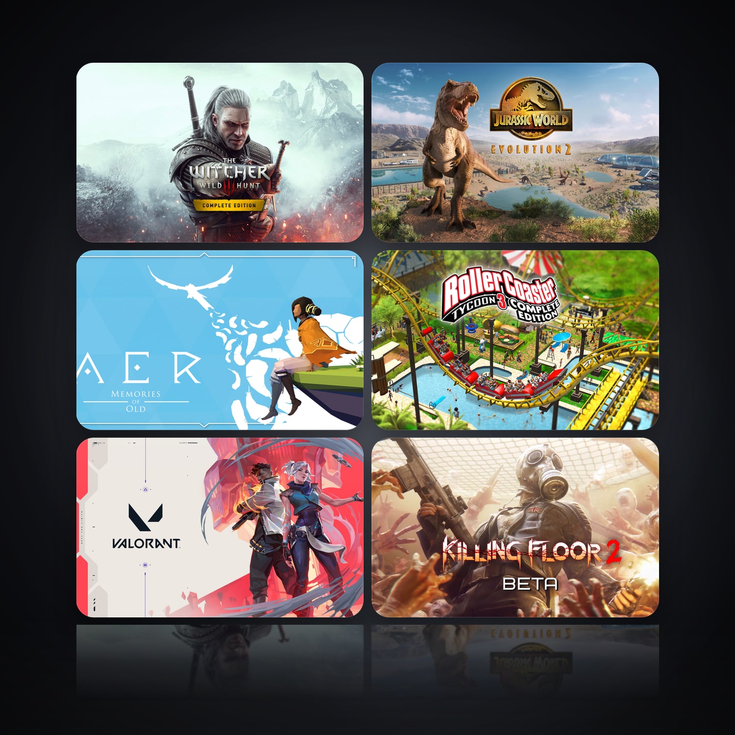 The Witcher 3: Wild Hunt - Game of the Year Edition & Jurassic World Evolution 2 | 99 Games — HabibiAccounts