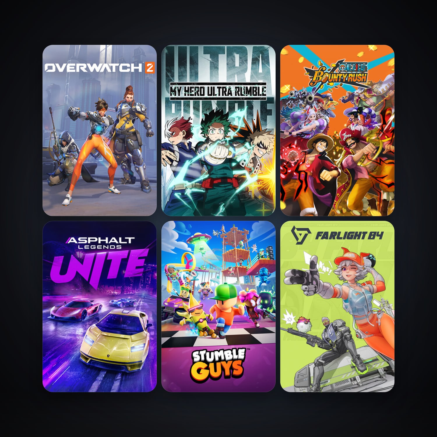 Super Mecha Champions + MY HERO ULTRA RUMBLE, 26 games, clean — HabibiAccounts