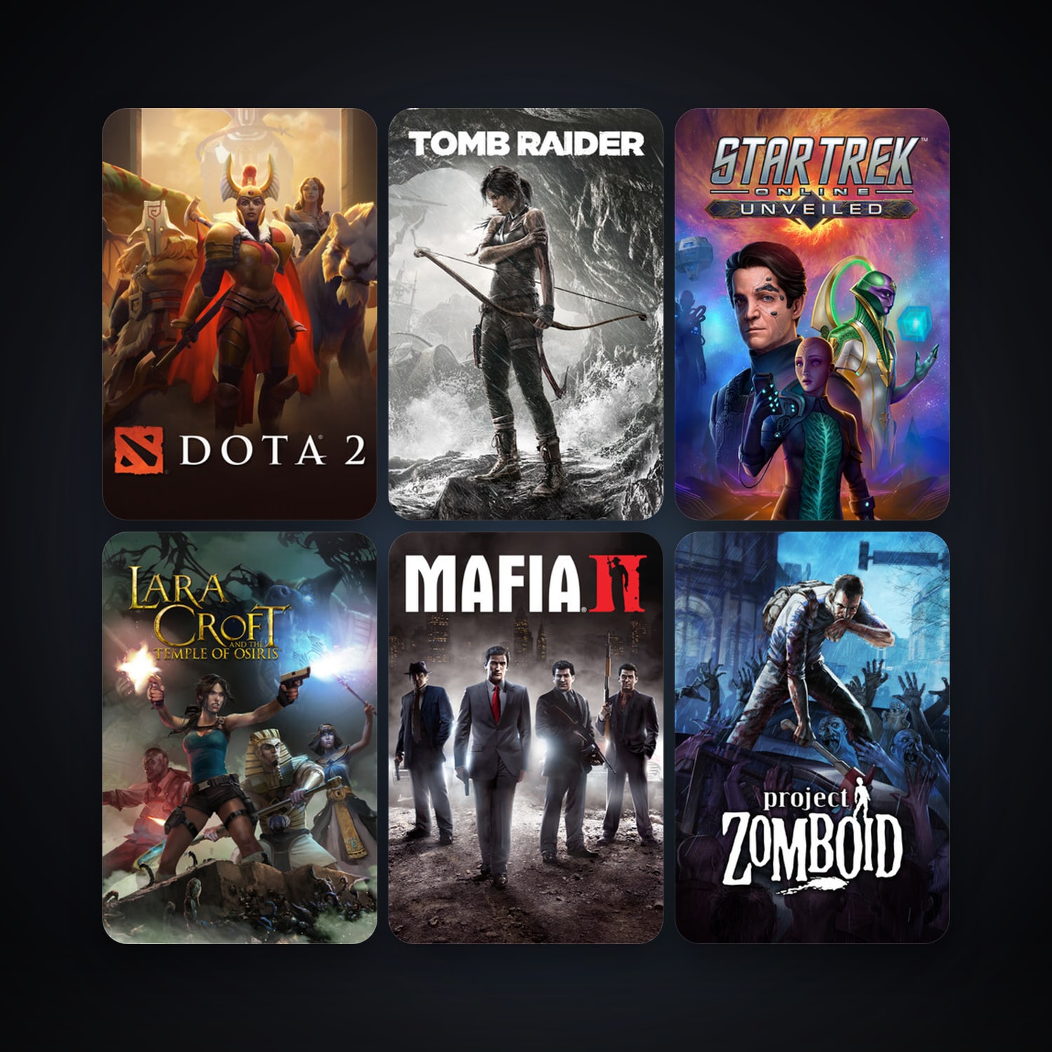 Dota 2 + Star Trek Online, 28 games, clean — HabibiAccounts