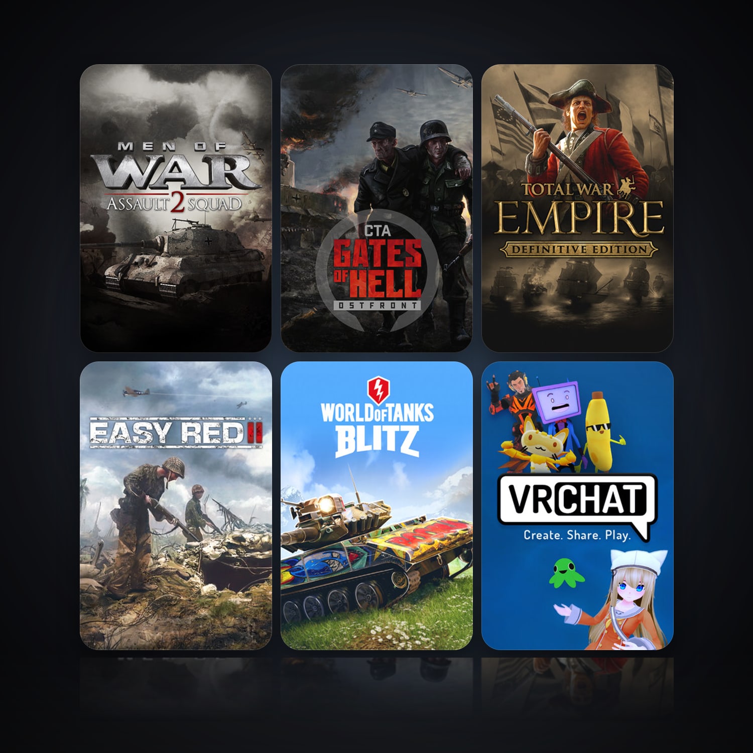 Men of War: Assault Squad 2 & Call to Arms - Gates of Hell: Ostfront | 25 Games | Clean — HabibiAccounts