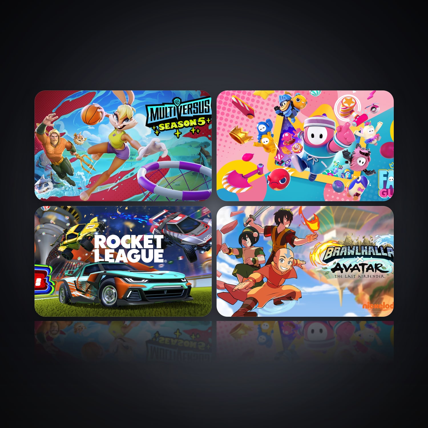 هالحساب إبك فيه MultiVersus وFall Guys، CO، 4 ألعاب — HabibiAccounts