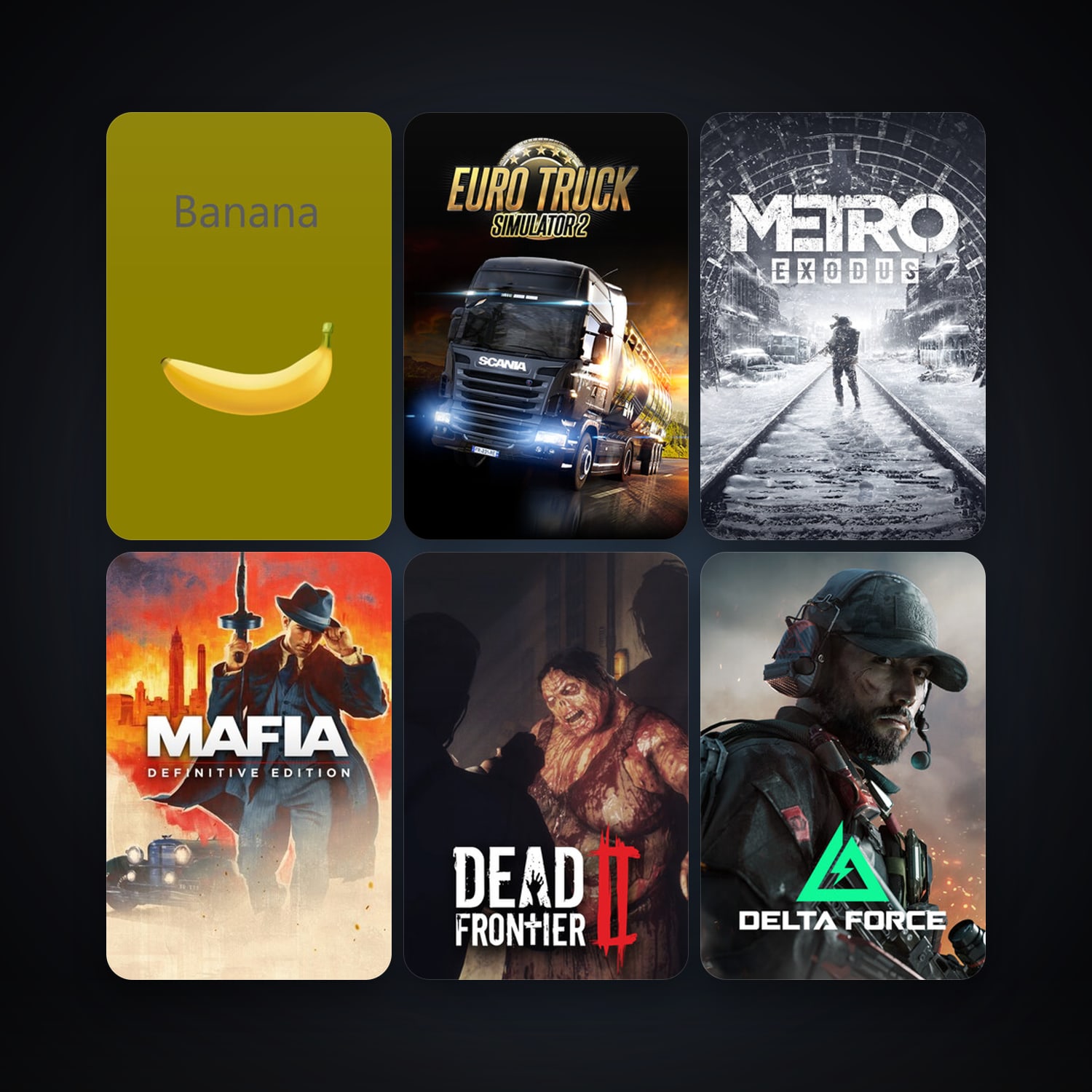 Free CS2 (No Prime) + Euro Truck Simulator 2, 12 games, clean — HabibiAccounts