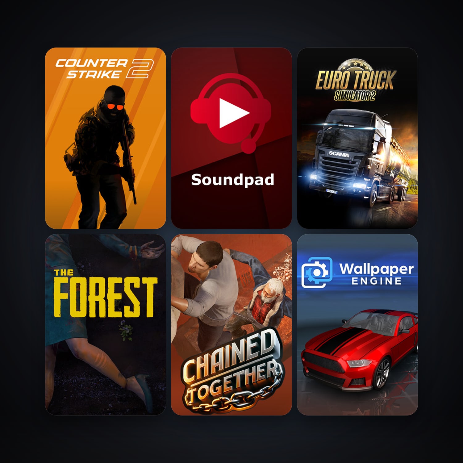 CS2 Prime + Euro Truck Simulator 2, 28 games, Steam 10, clean — HabibiAccounts