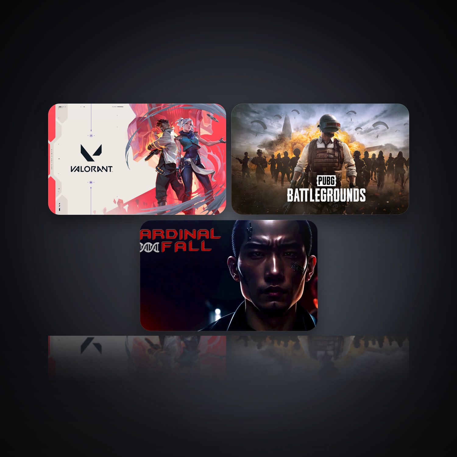 VALORANT & PUBG: BATTLEGROUNDS | 3 Games — HabibiAccounts