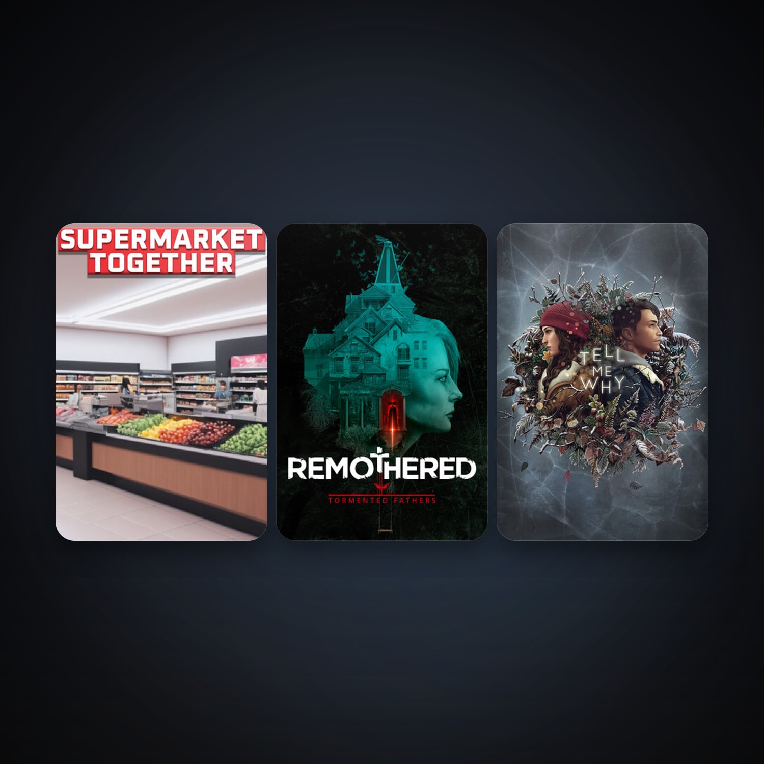 Remothered: Tormented Fathers + Tell Me Why, 5 games, clean — HabibiAccounts