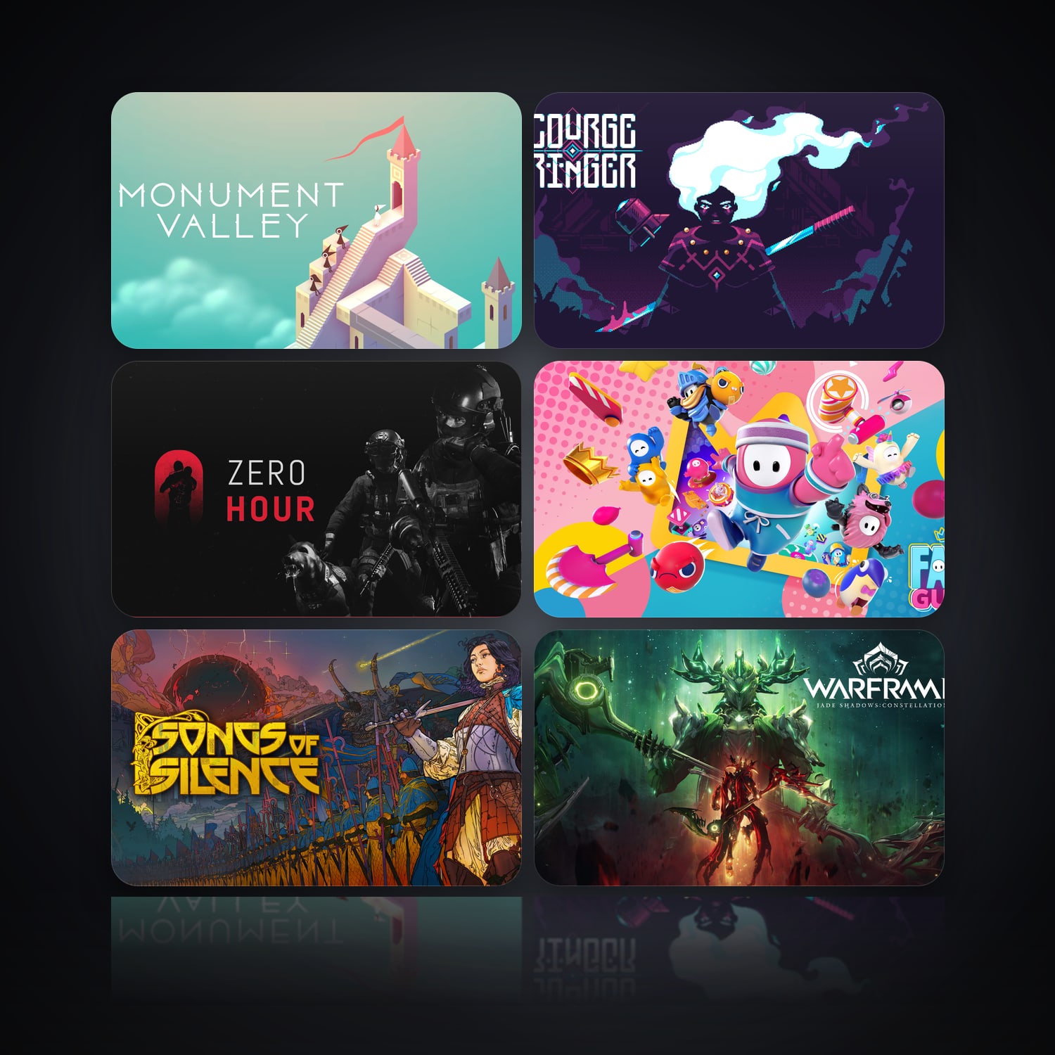 Monument Valley & Scourgebringer | 7 Games — HabibiAccounts