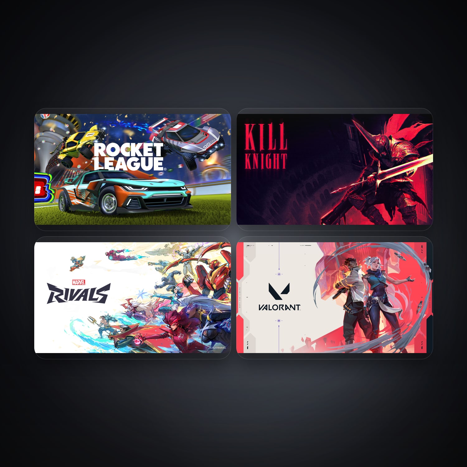 هالحساب إبك فيه Rocket League وKILL KNIGHT، IN، 7 ألعاب — HabibiAccounts