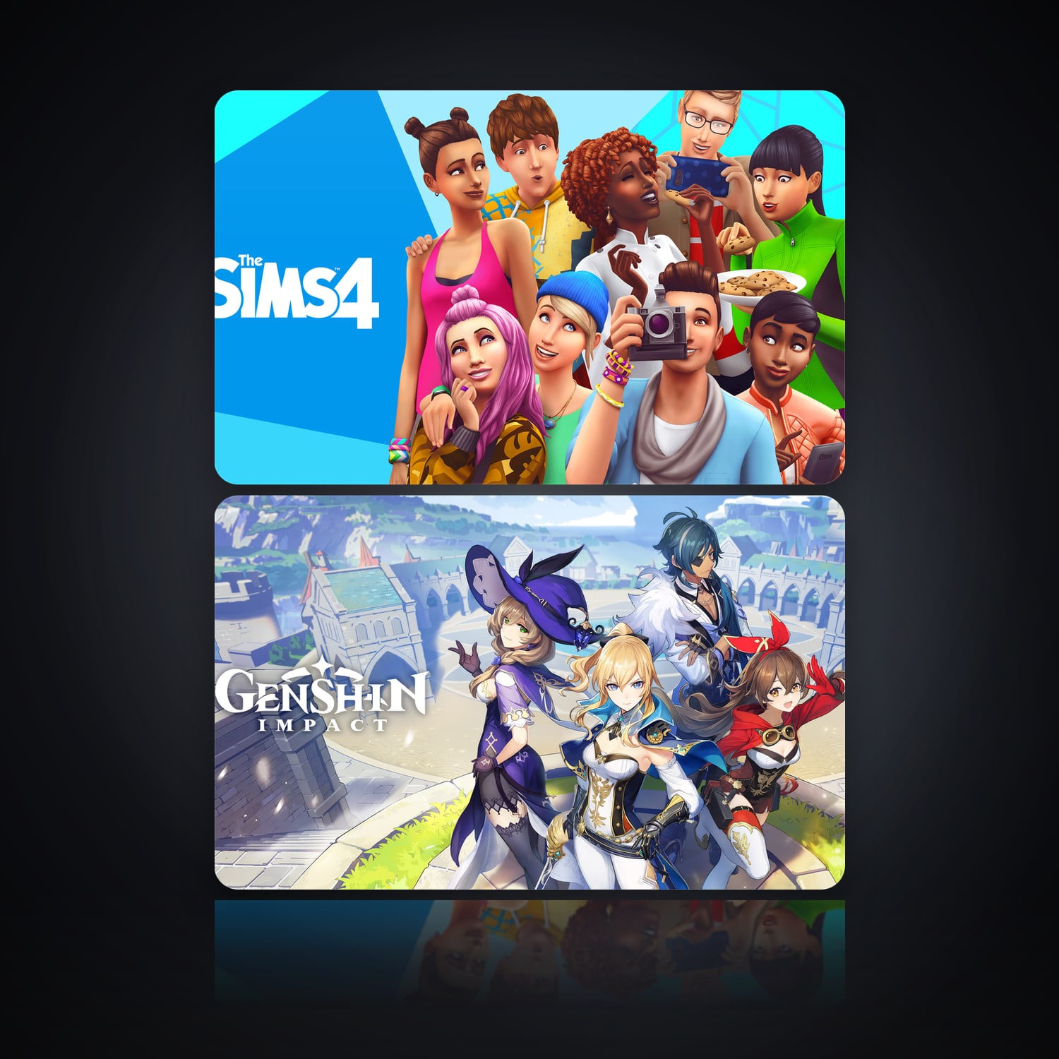 The Sims 4 & Genshin Impact | 2 Games — HabibiAccounts
