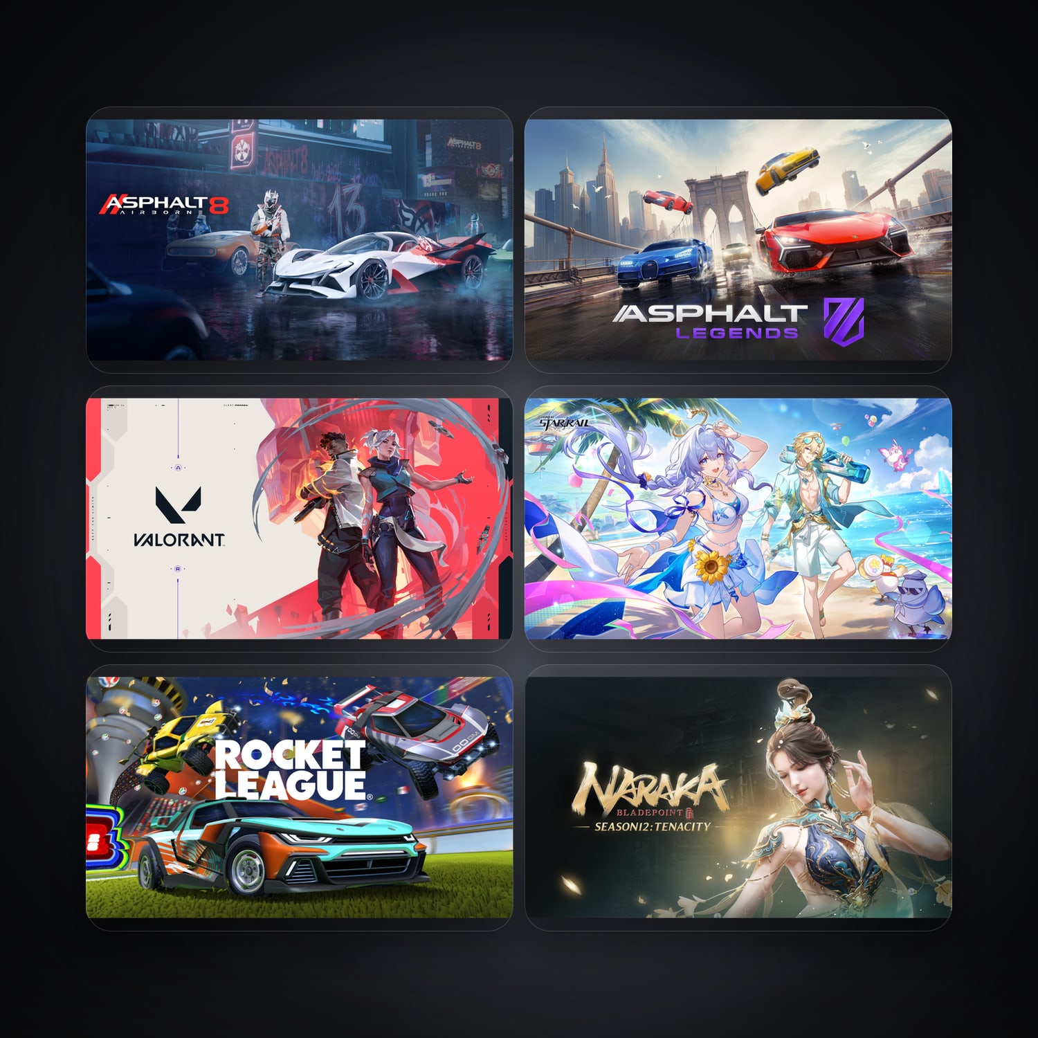 Epic Asphalt 8 - Car Racing Game + Asphalt Legends Unite — IN — 9 games — HabibiAccounts