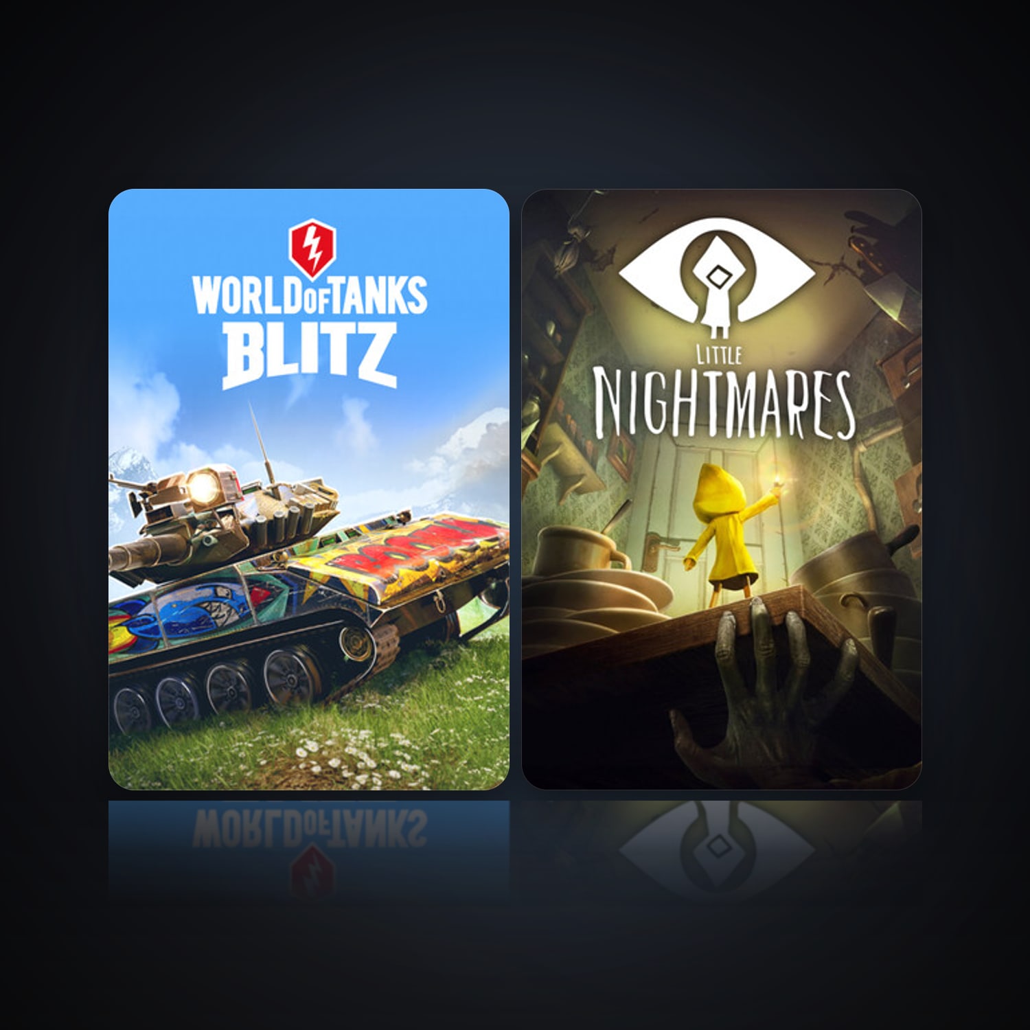 World of Tanks Blitz & Little Nightmares — HabibiAccounts