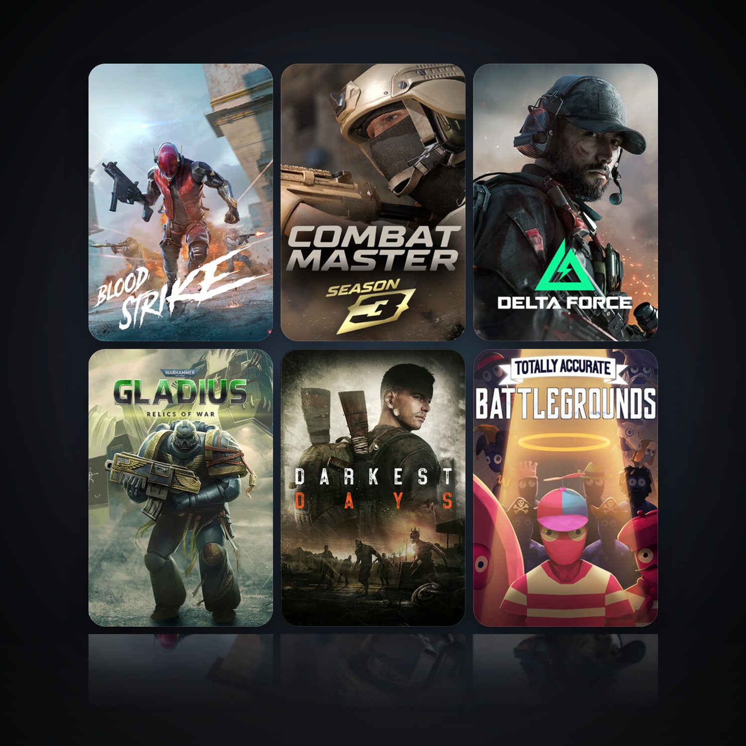 Blood Strike & Combat Master: Season 1 | 34 Games | Clean — HabibiAccounts
