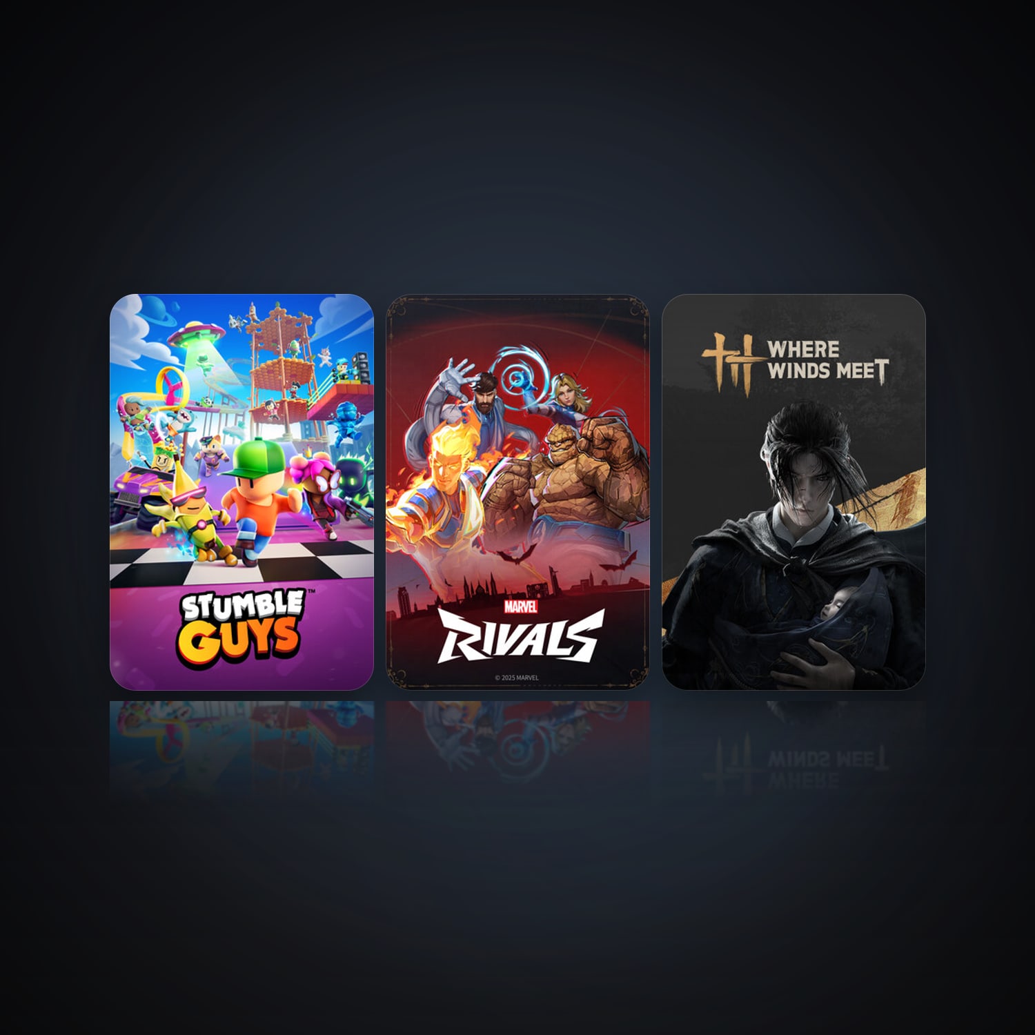 Stumble Guys & Marvel Rivals — HabibiAccounts