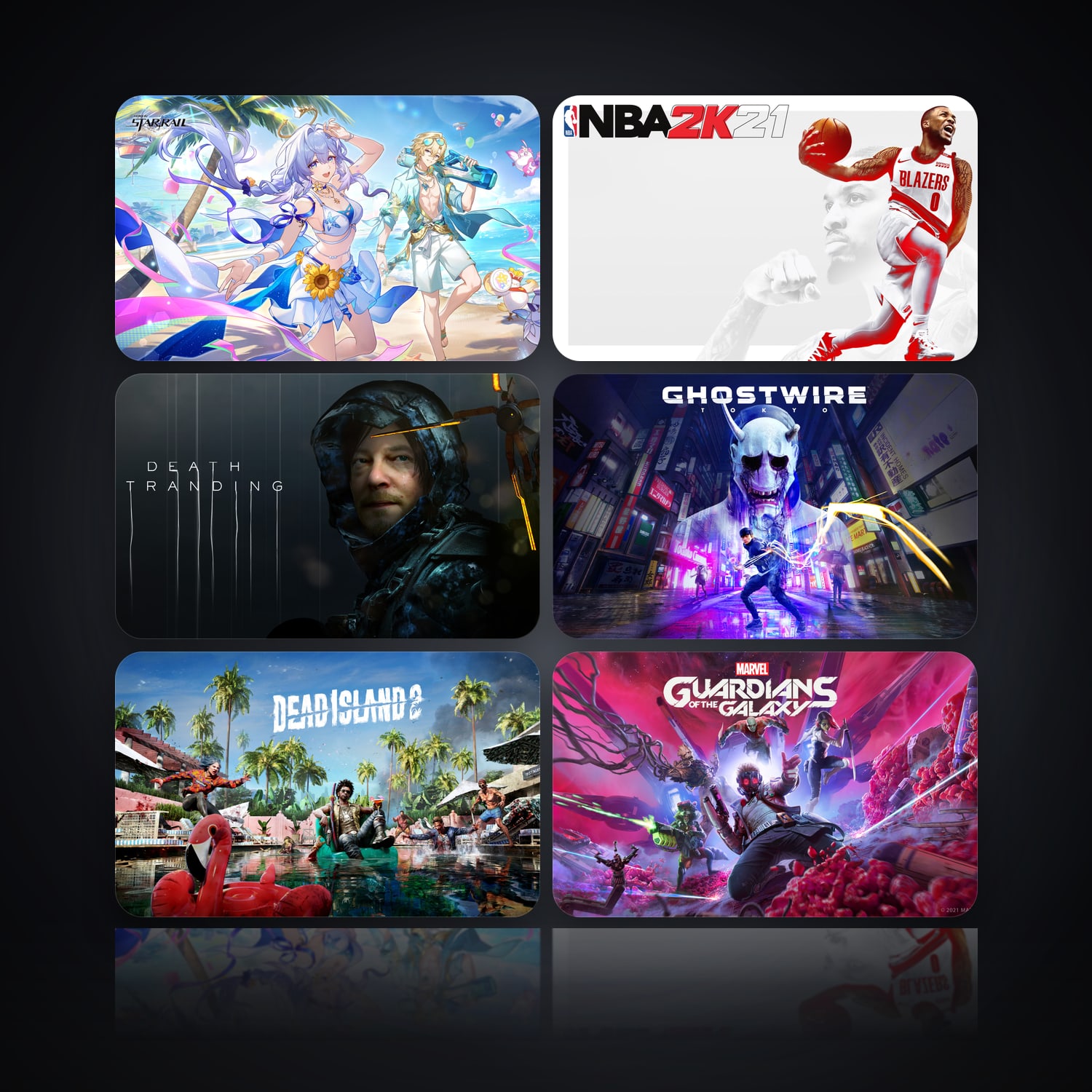 Honkai: Star Rail & NBA 2K21 | 206 Games — HabibiAccounts