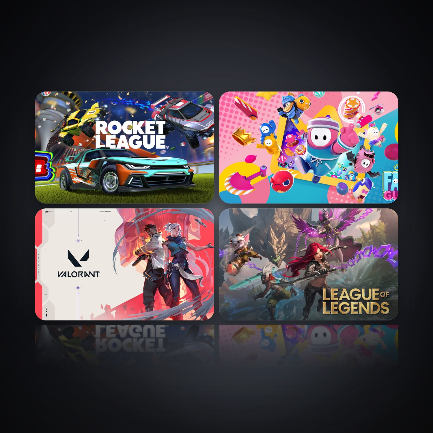 Rocket League & Fall Guys | 4 Games — HabibiAccounts