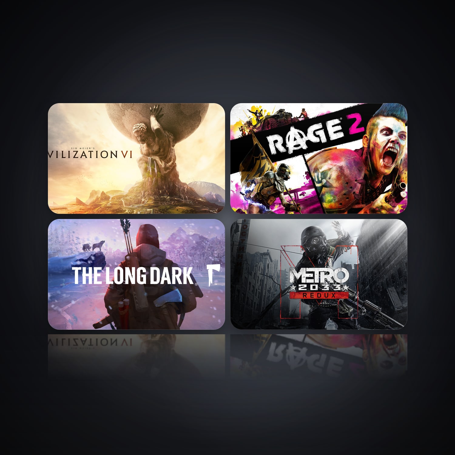 Sid Meier's Civilization VI & Rage 2 | 4 Games — HabibiAccounts