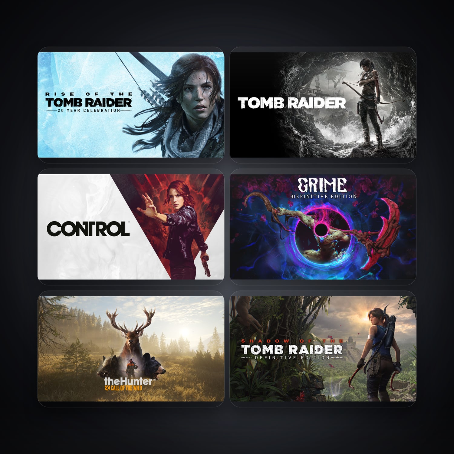 Rise of the Tomb Raider: 20 Year Celebration & Tomb Raider GAME OF THE YEAR EDITION | 7 Games — HabibiAccounts