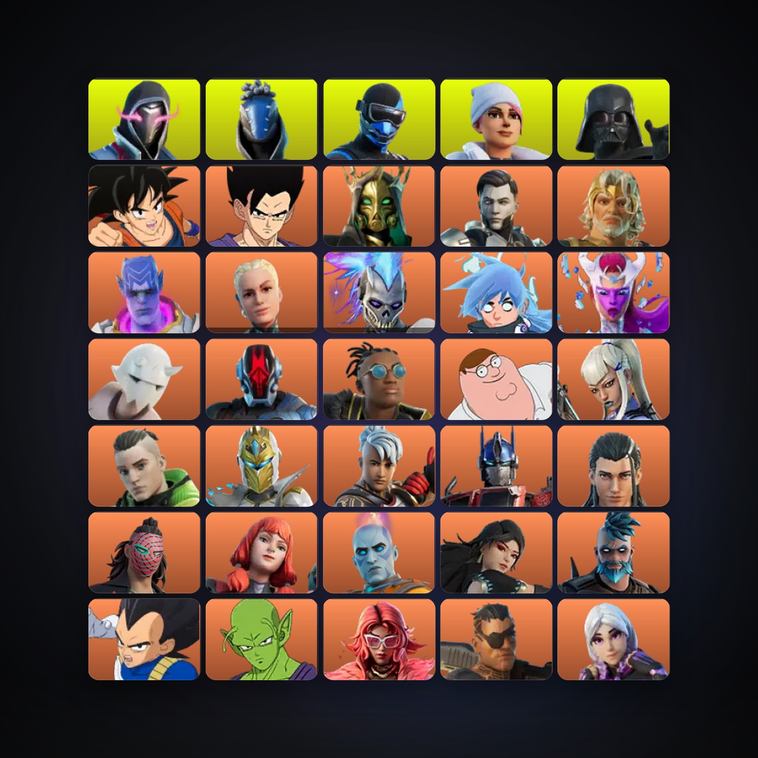 Fortnite | 497 Skins | 1.4K V-Bucks | Level 6372 | 744 Wins — HabibiAccounts