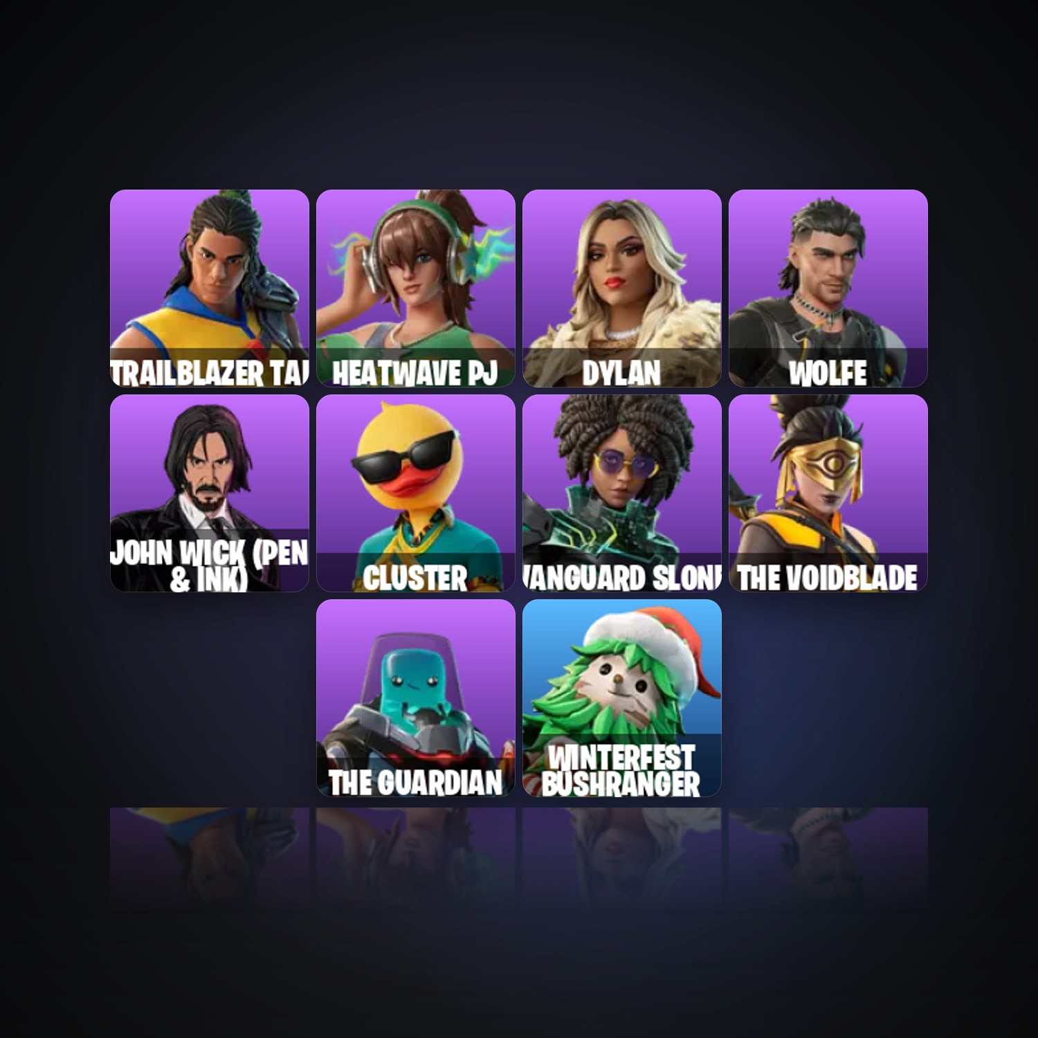 Fortnite | 12 Skins | 1.2K V-Bucks | Level 264 | 29 Wins — HabibiAccounts