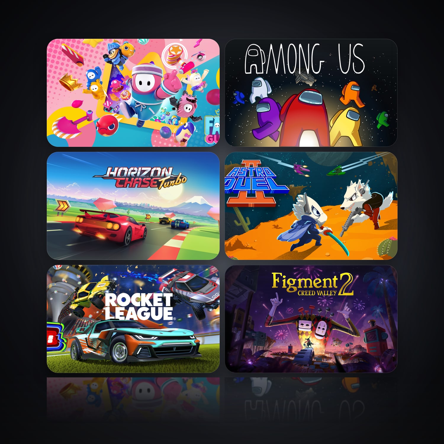 Fall Guys & Among Us | 423 Games — HabibiAccounts