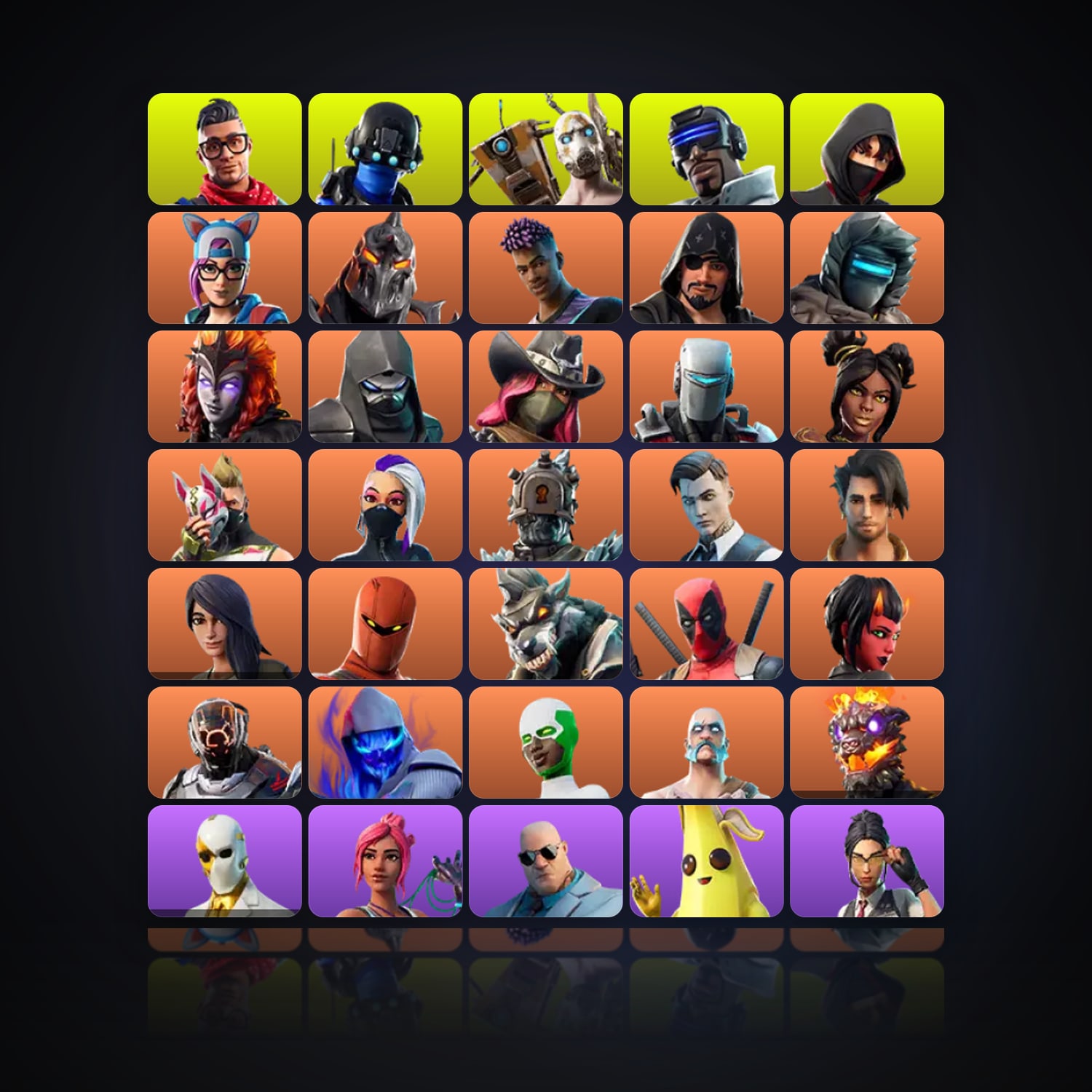 Fortnite | 133 Skins | Level 1923 | 233 Wins — HabibiAccounts