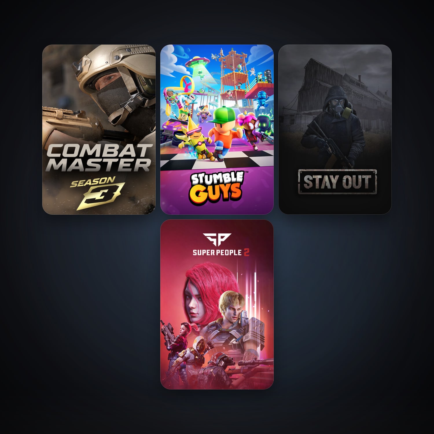Steam account: Stay Out + SUPER PEOPLE, 7 games, clean — HabibiAccounts