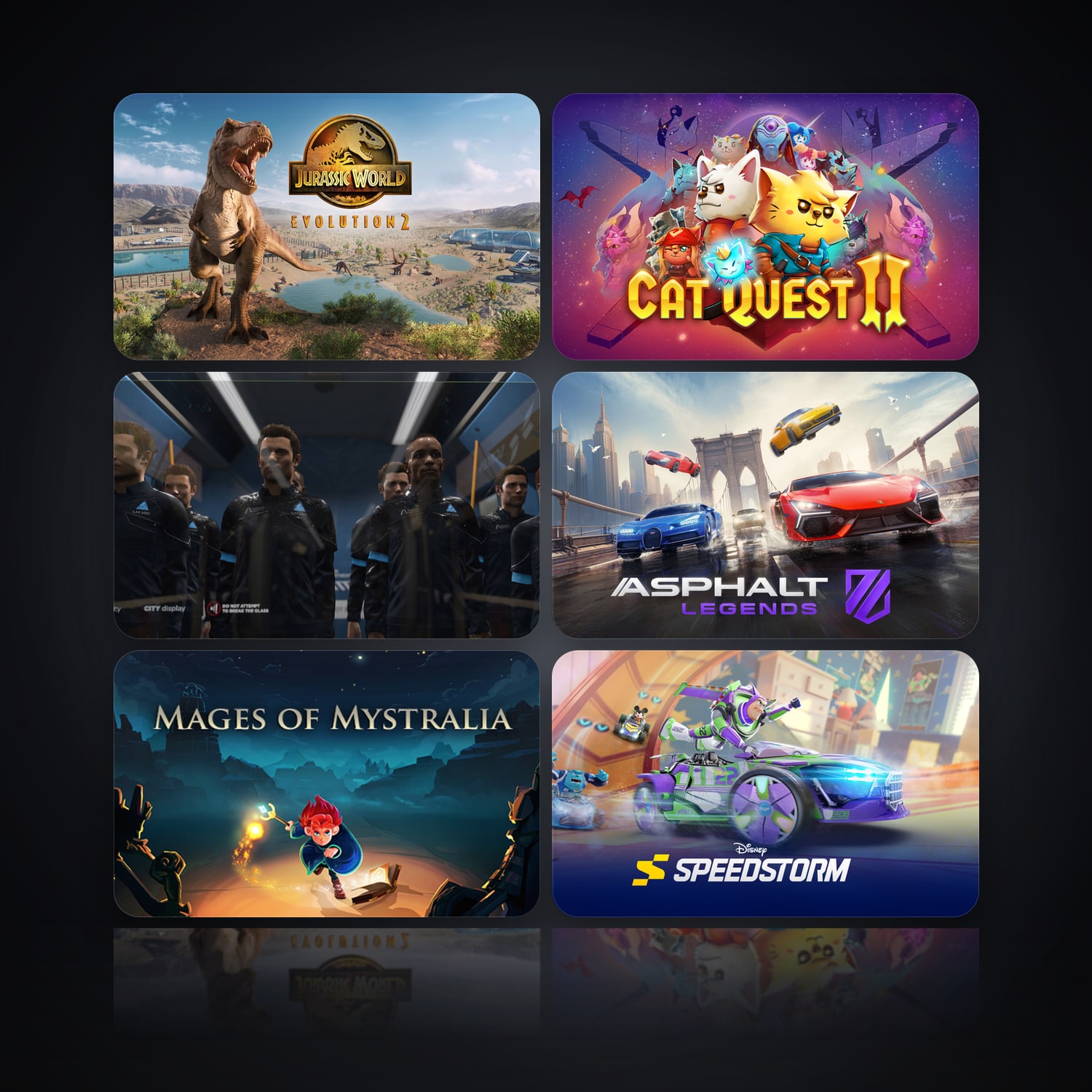 Jurassic World Evolution 2 & Cat Quest II | 34 Games — HabibiAccounts